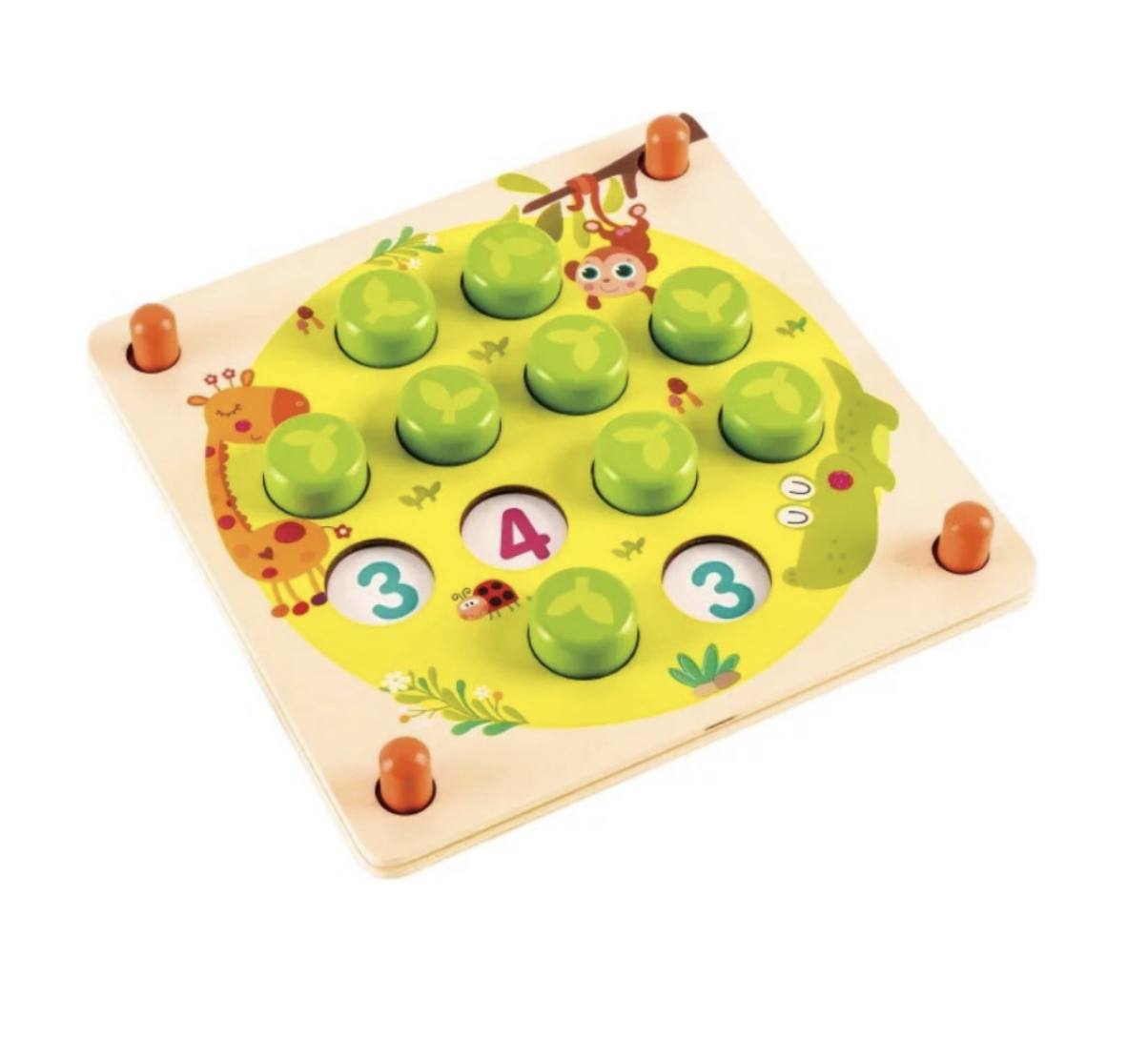 Juego Memoria Didactico Juguete Madera Educativo Para Niños-2