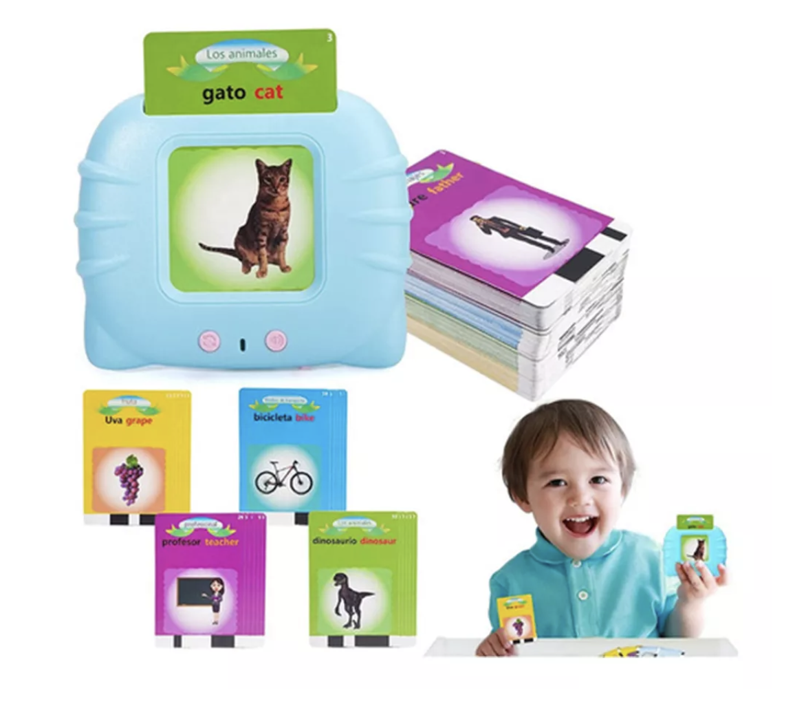 Juguetes Aprendizaje Tarjetas Lectura Español 224 Palabras-0