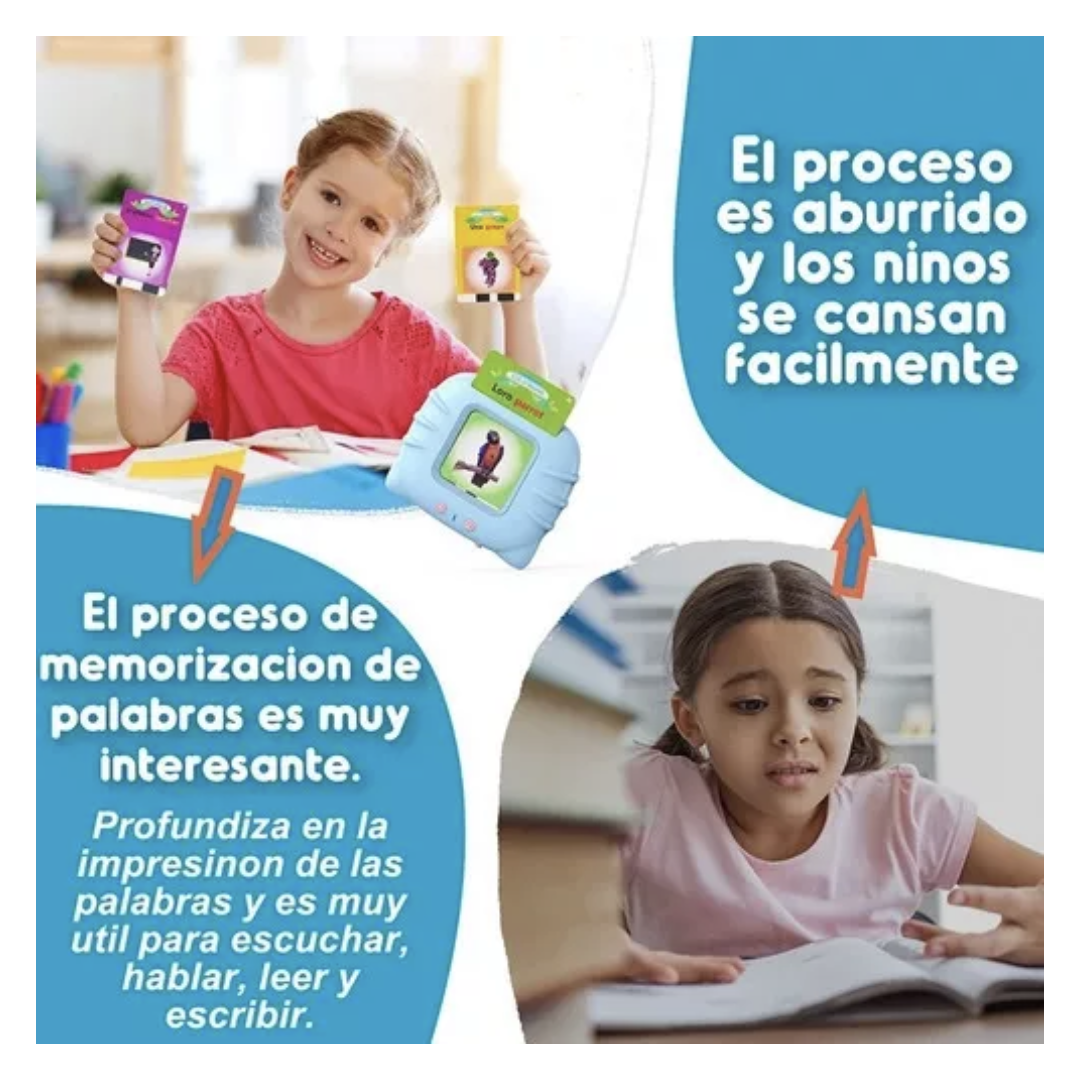 Juguetes Aprendizaje Tarjetas Lectura Español 224 Palabras-7