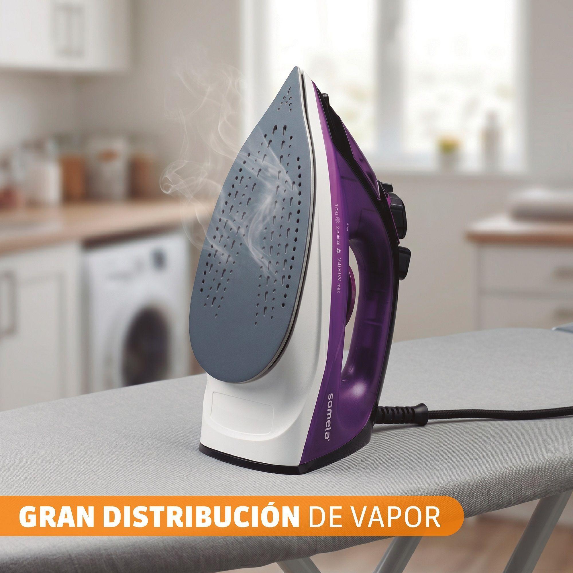 Plancha de Vapor Somela SIR2400 Violet Morado 2400 W-2