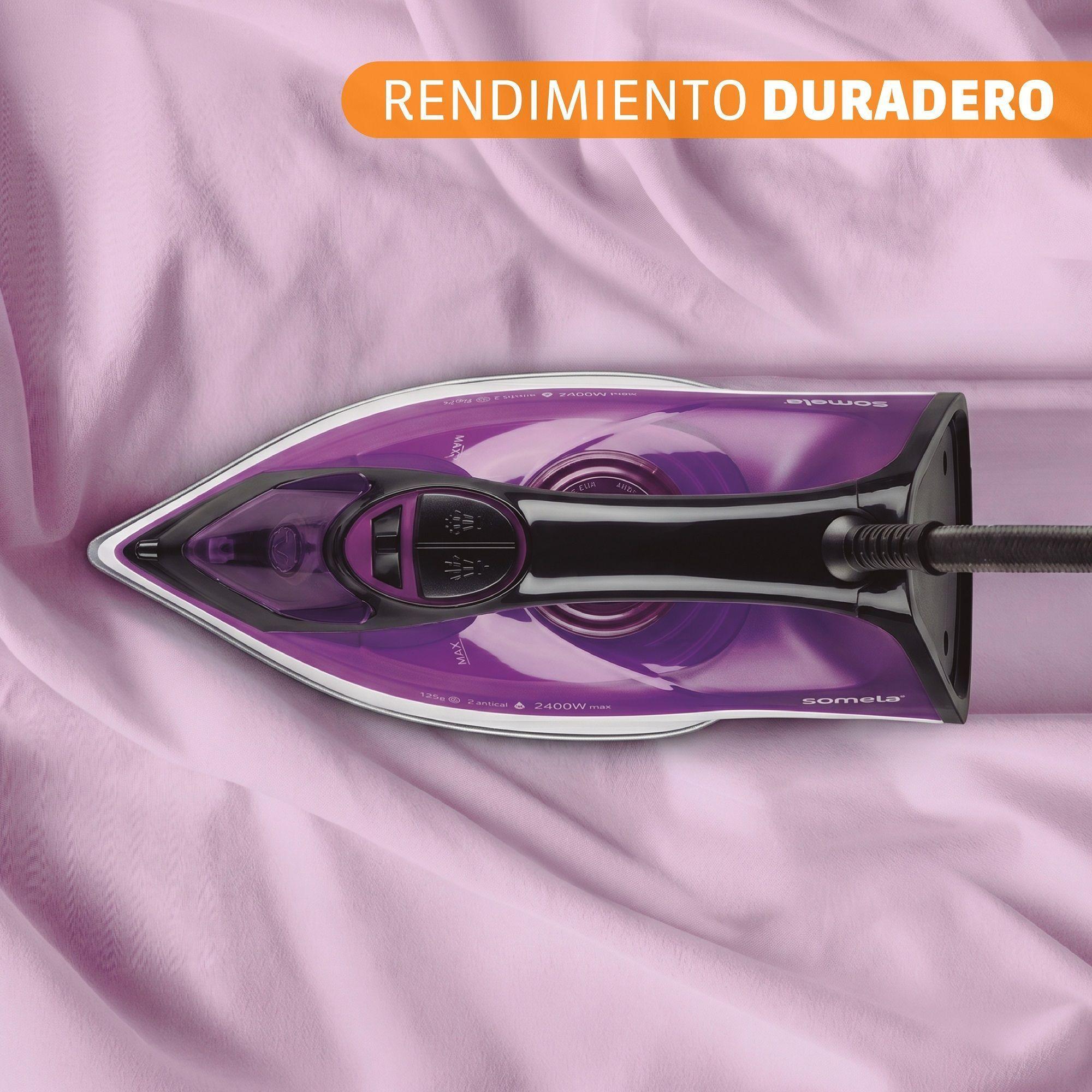 Plancha de Vapor Somela SIR2400 Violet Morado 2400 W-4