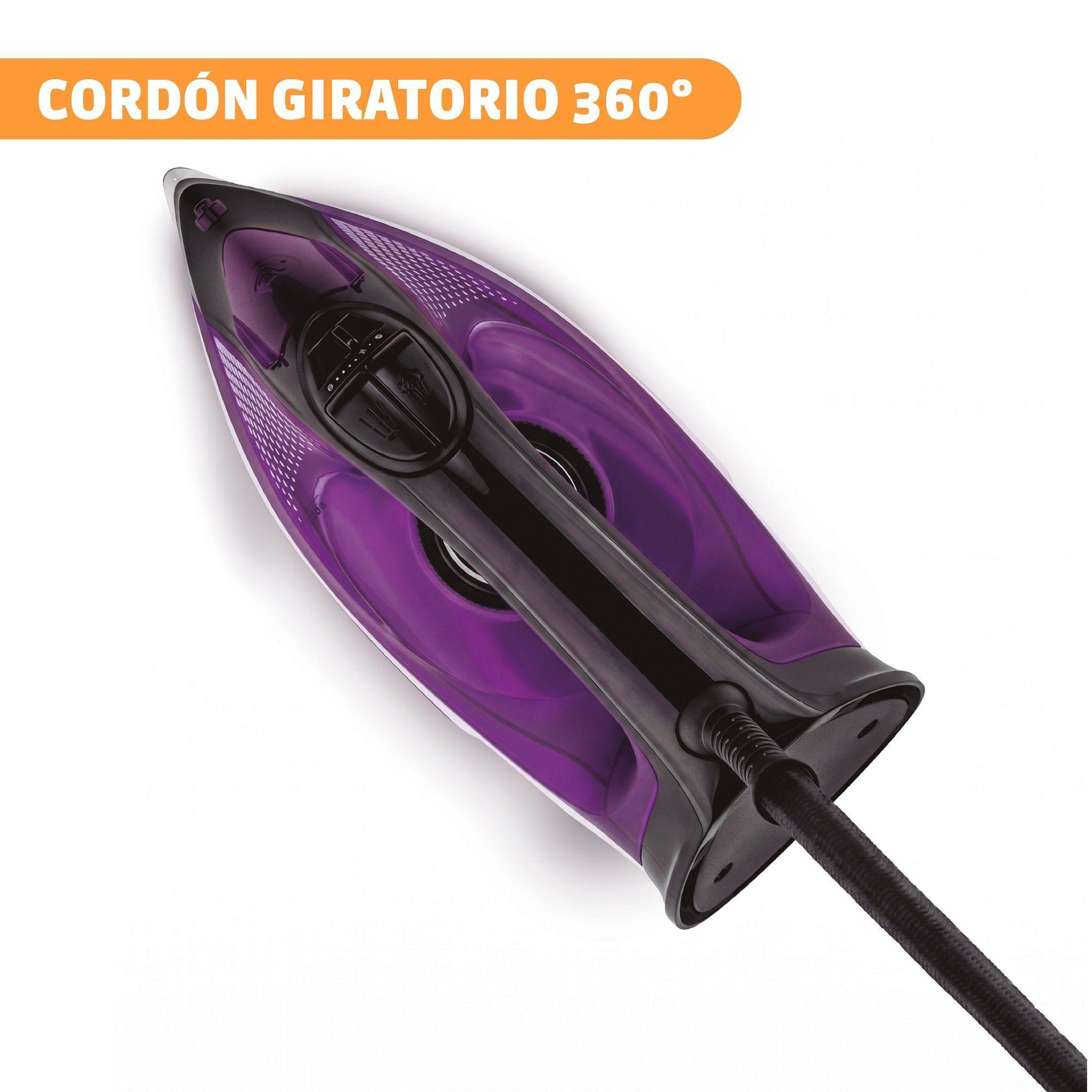 Plancha de Vapor Somela SIR2400 Violet Morado 2400 W-5