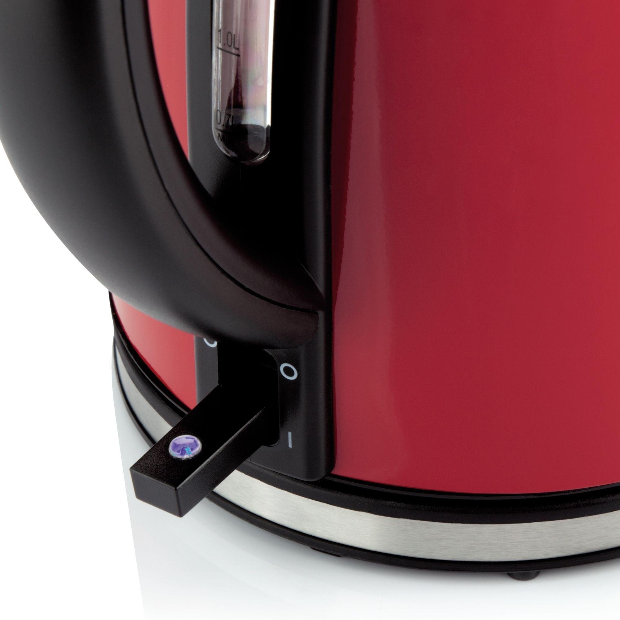 Hervidor Ufesa HA1274E Inox Rojo 1,7 Lts-4