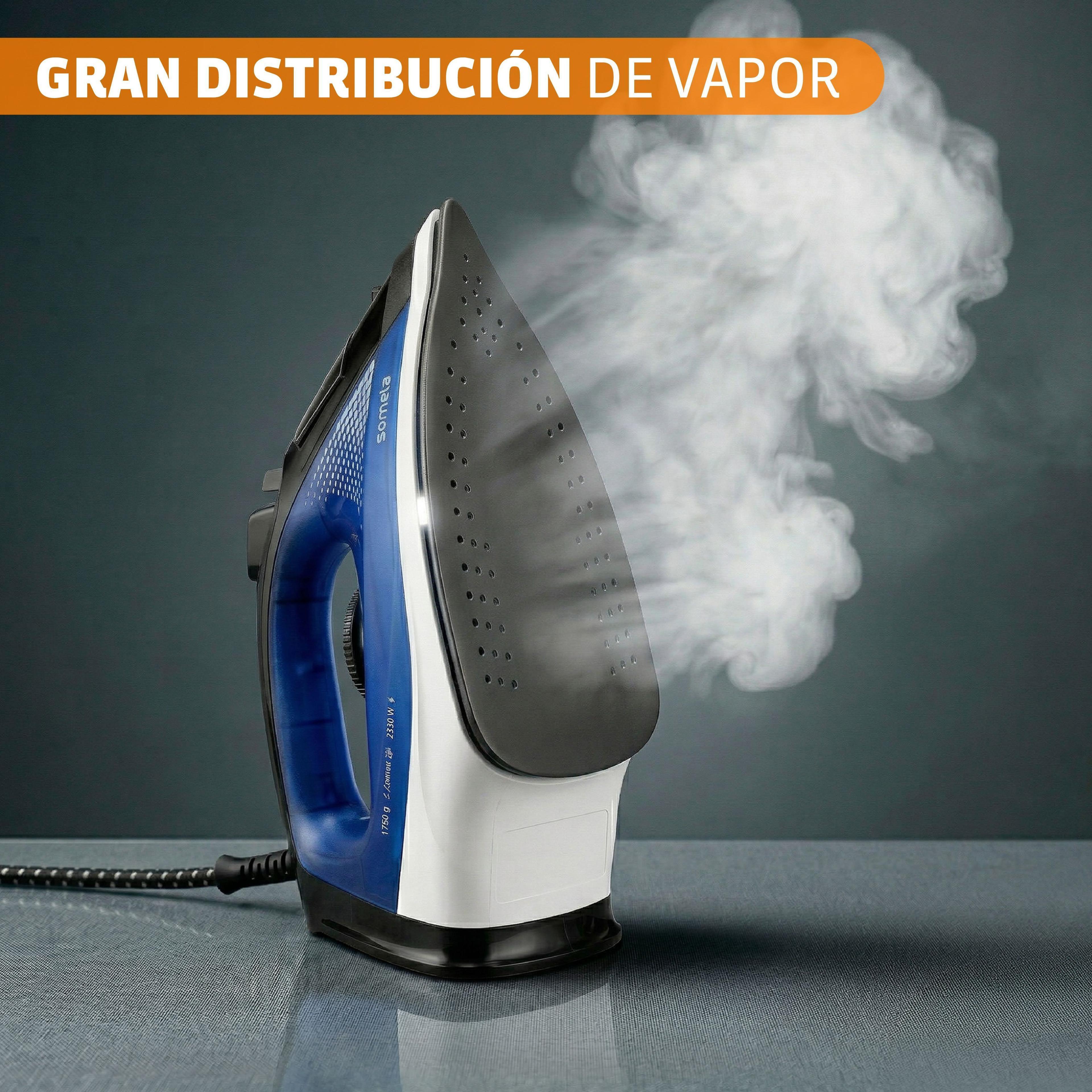 Plancha de Vapor Somela SIR2200 Neon Azul-3