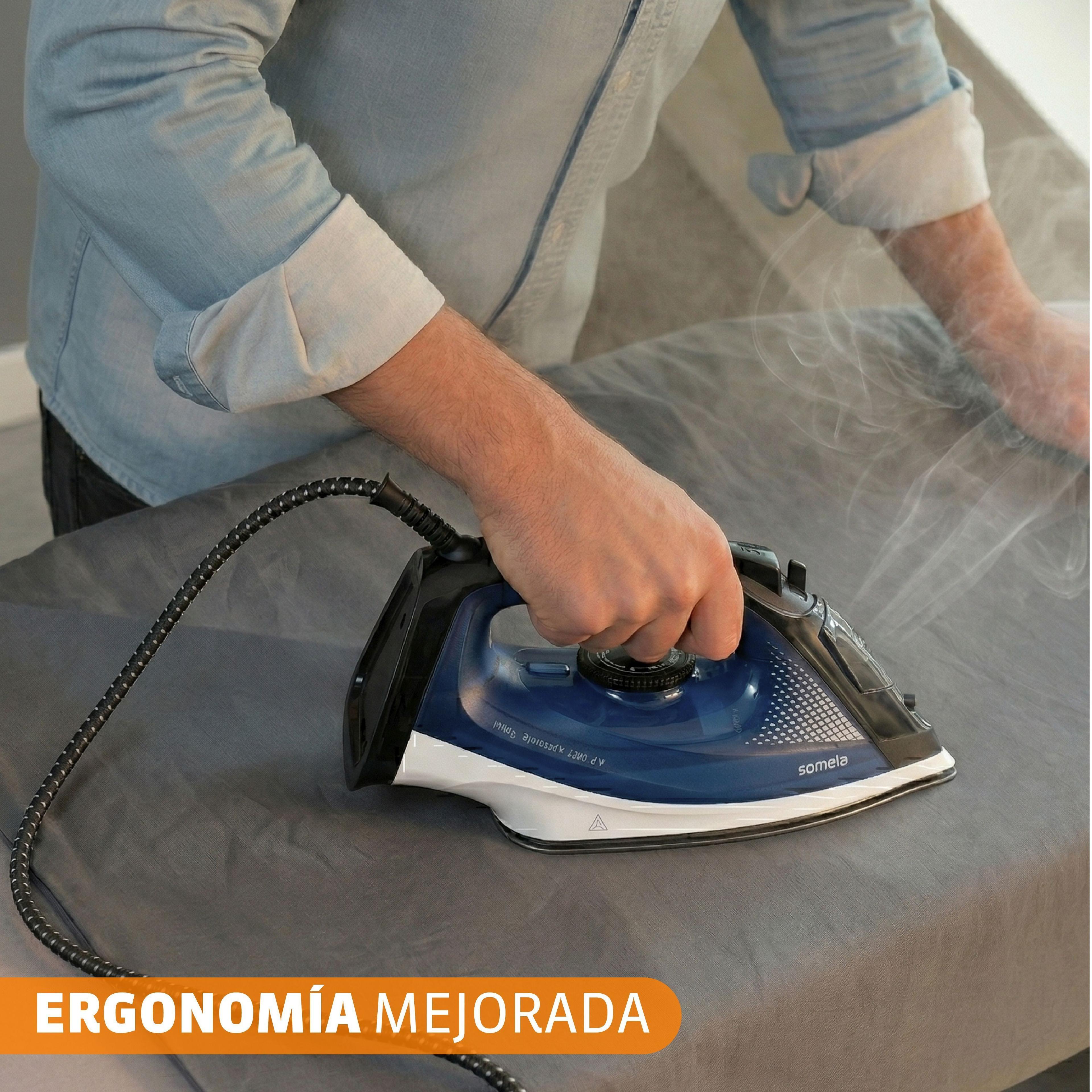 Plancha de Vapor Somela SIR2200 Neon Azul-4