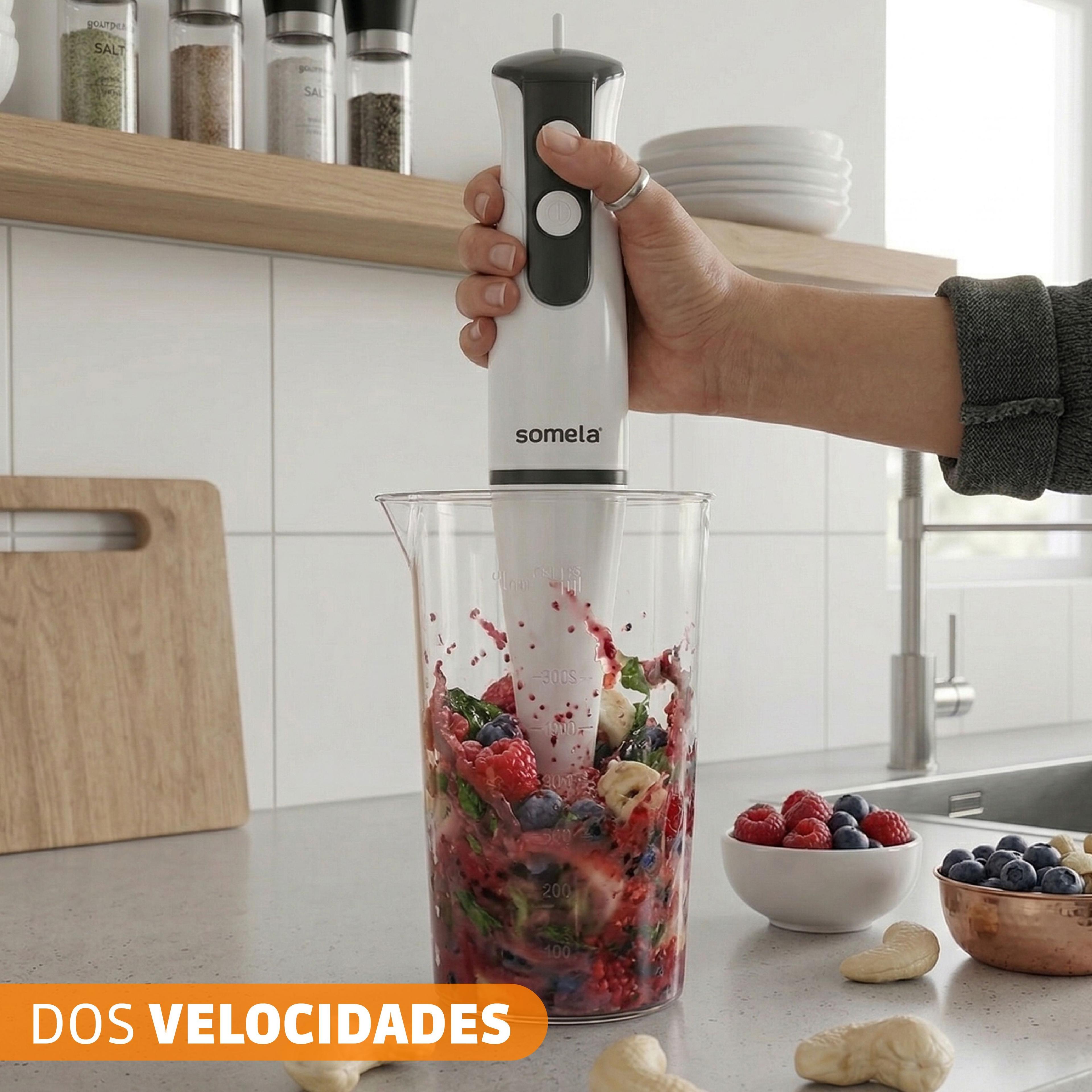 Minipimer Somela HB1905 EasyMix Blanco-2