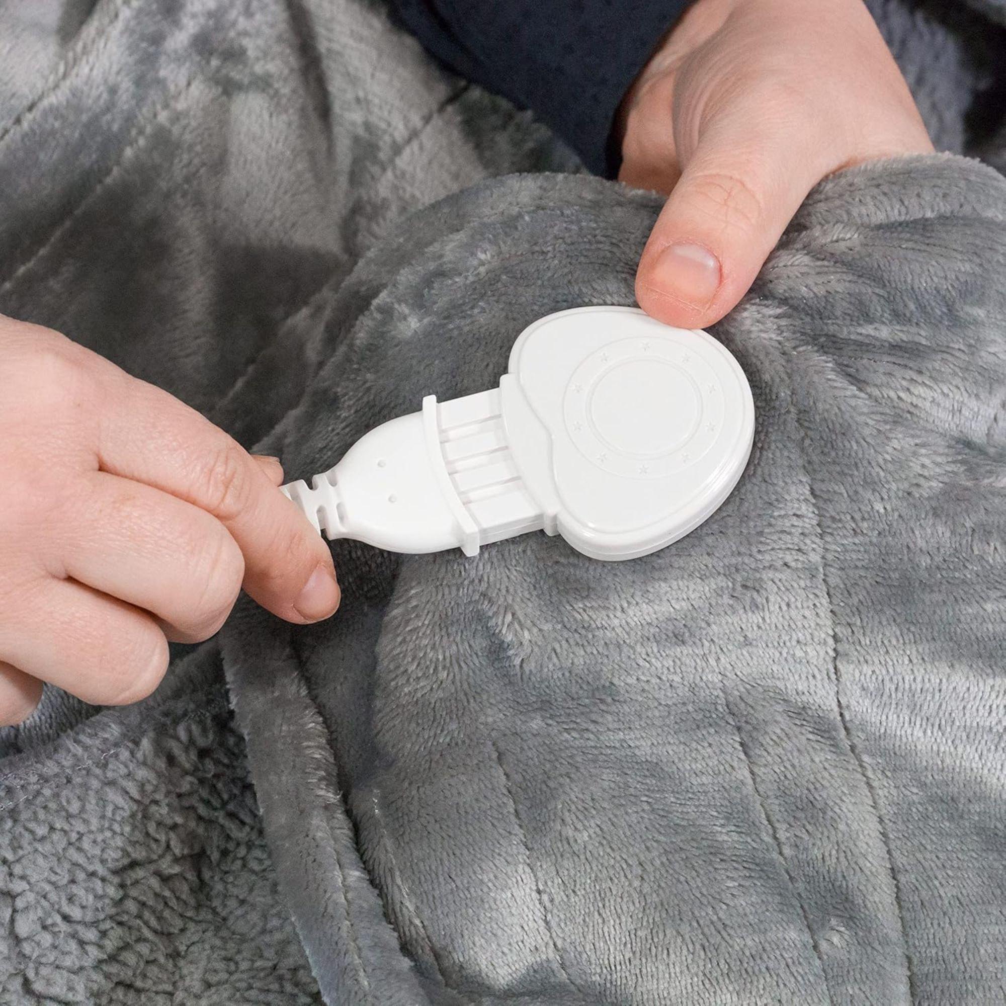 Manta Térmica Eléctrica Calma Softy Fleece 150x100 cm-3