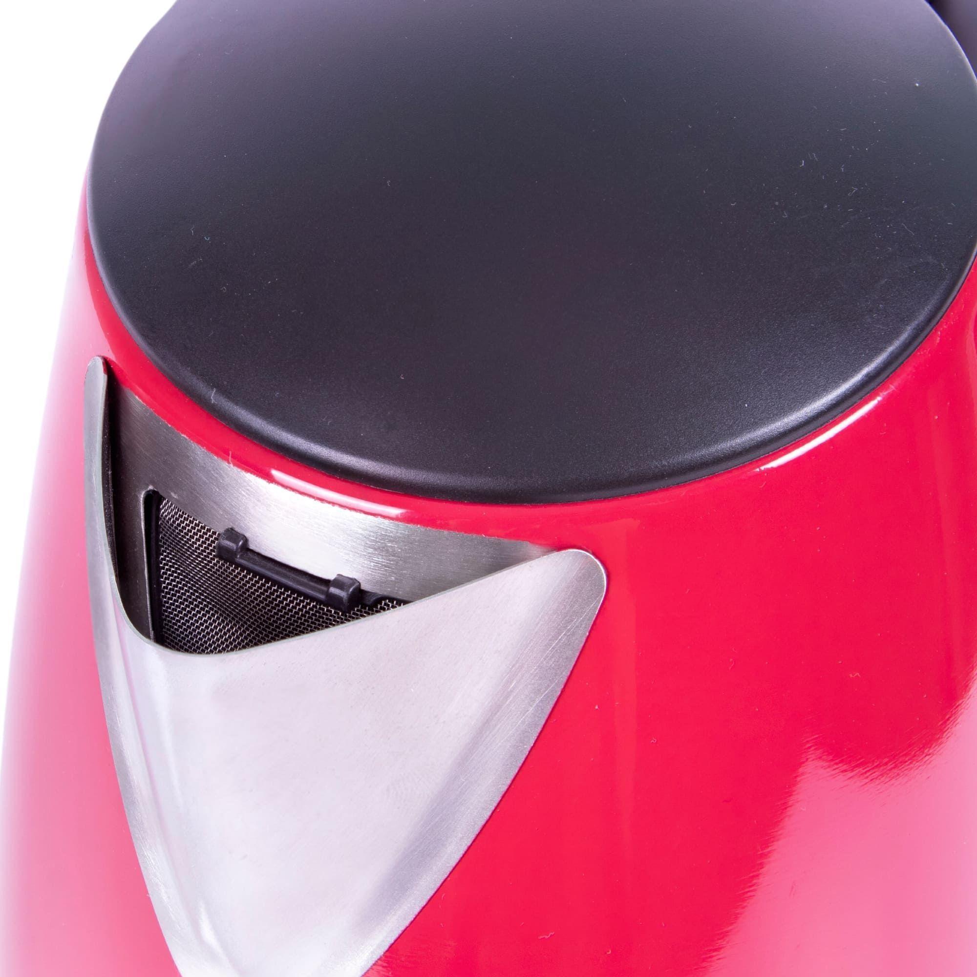 Hervidor Valory VK1000 Inox Rojo 1,7 Lts-3