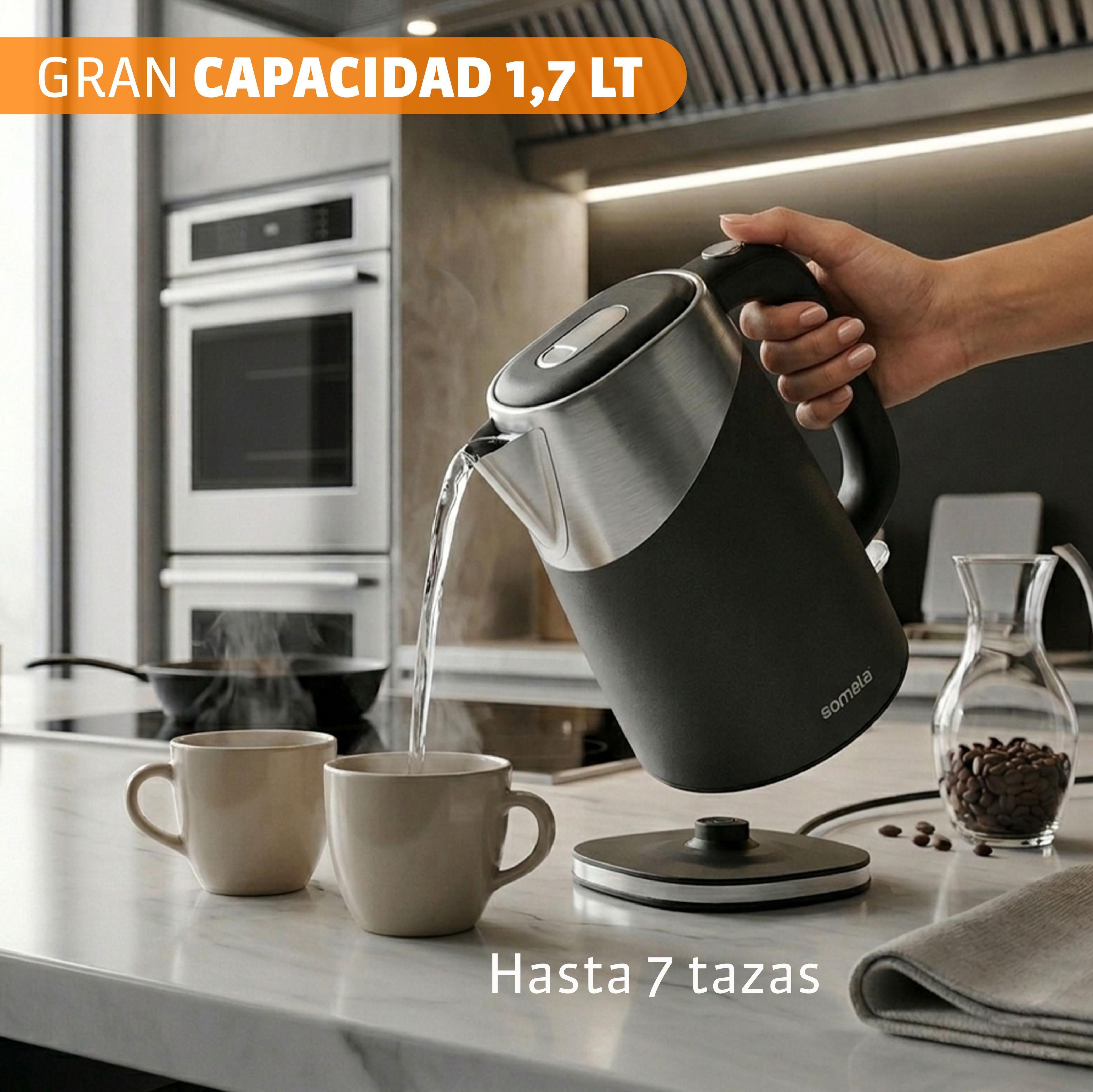 Hervidor Somela HE1300 Negro 1.7 Lts-3