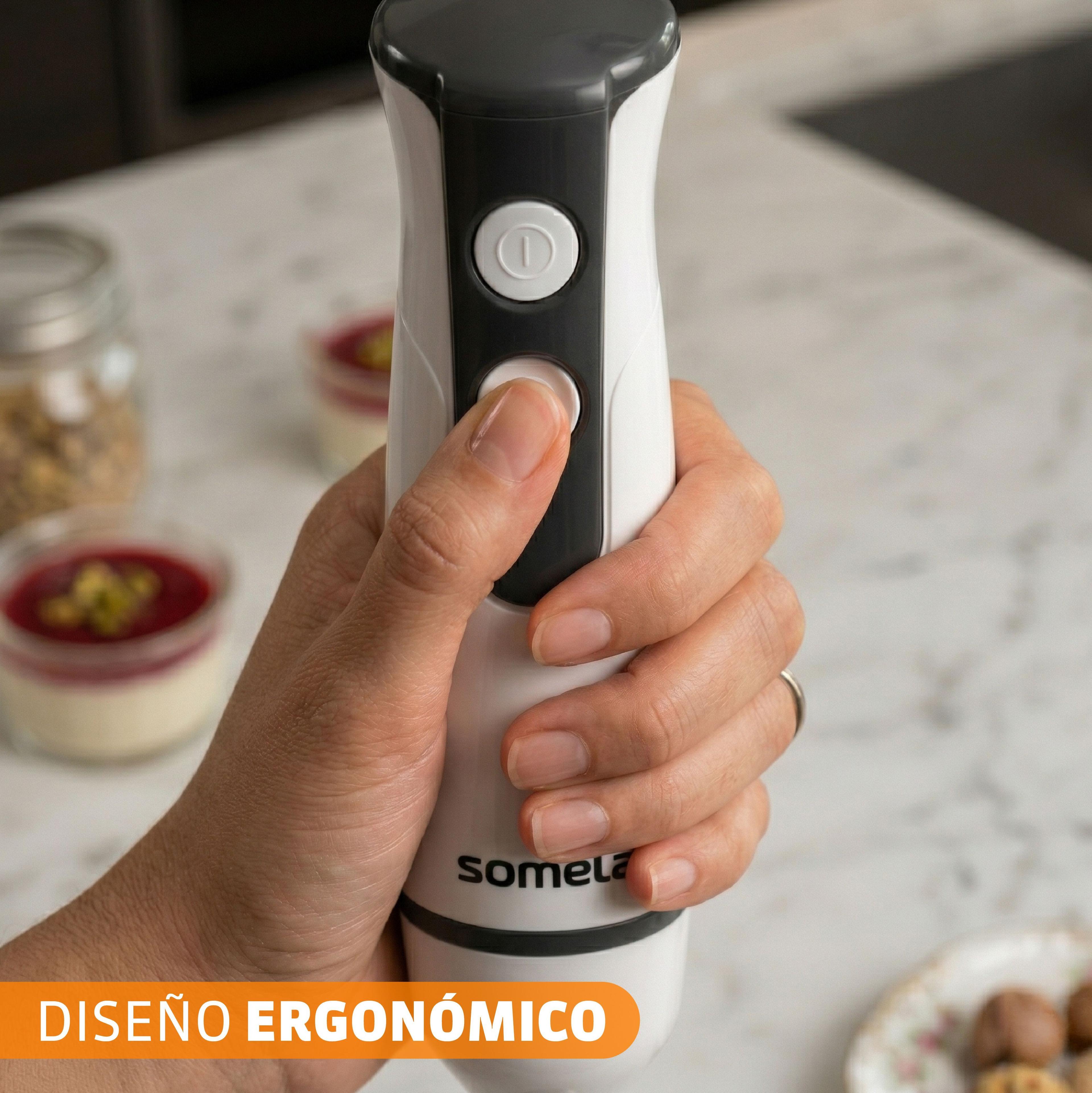 Minipimer Somela HB2400 BerryMix Blanco-2