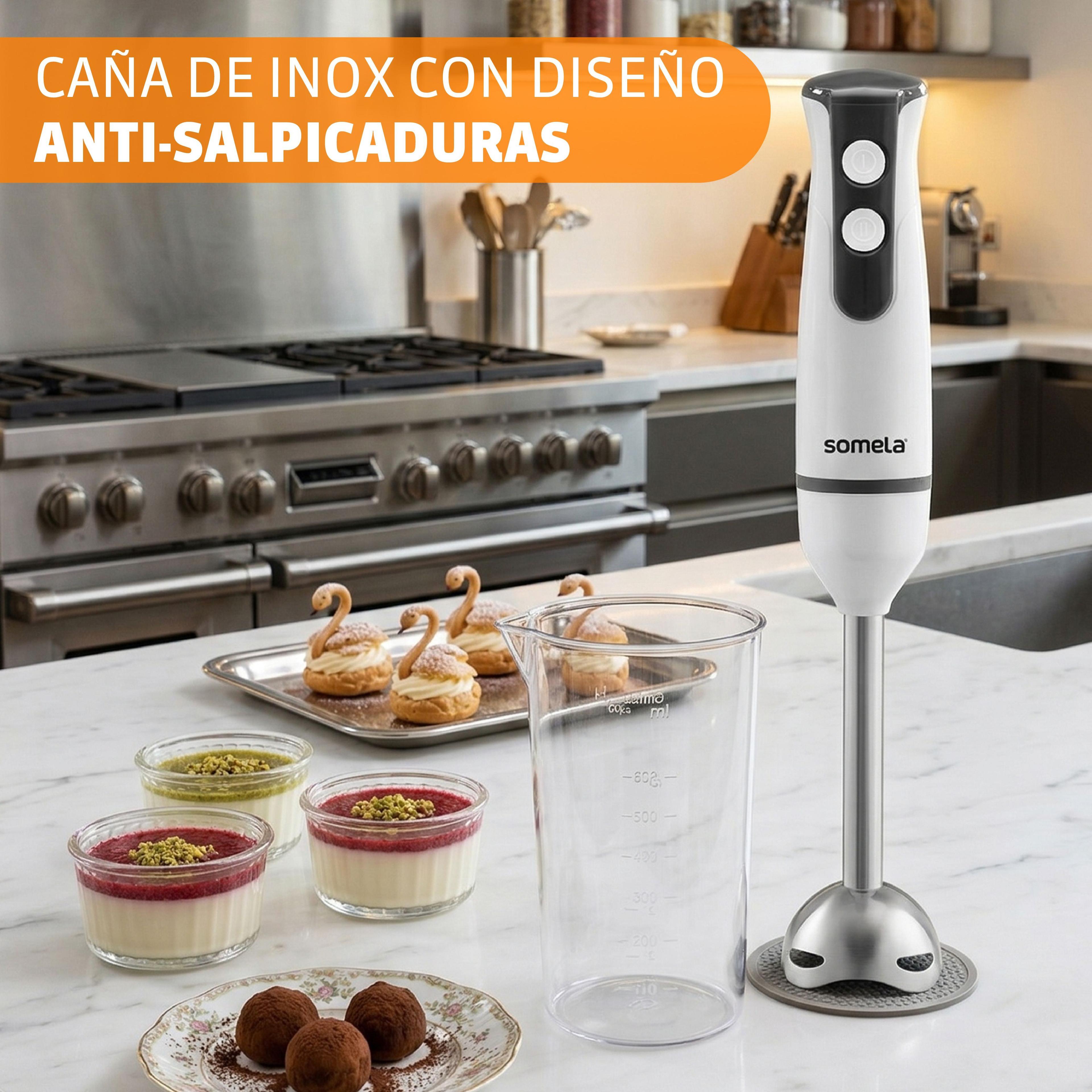 Minipimer Somela HB2400 BerryMix Blanco-4