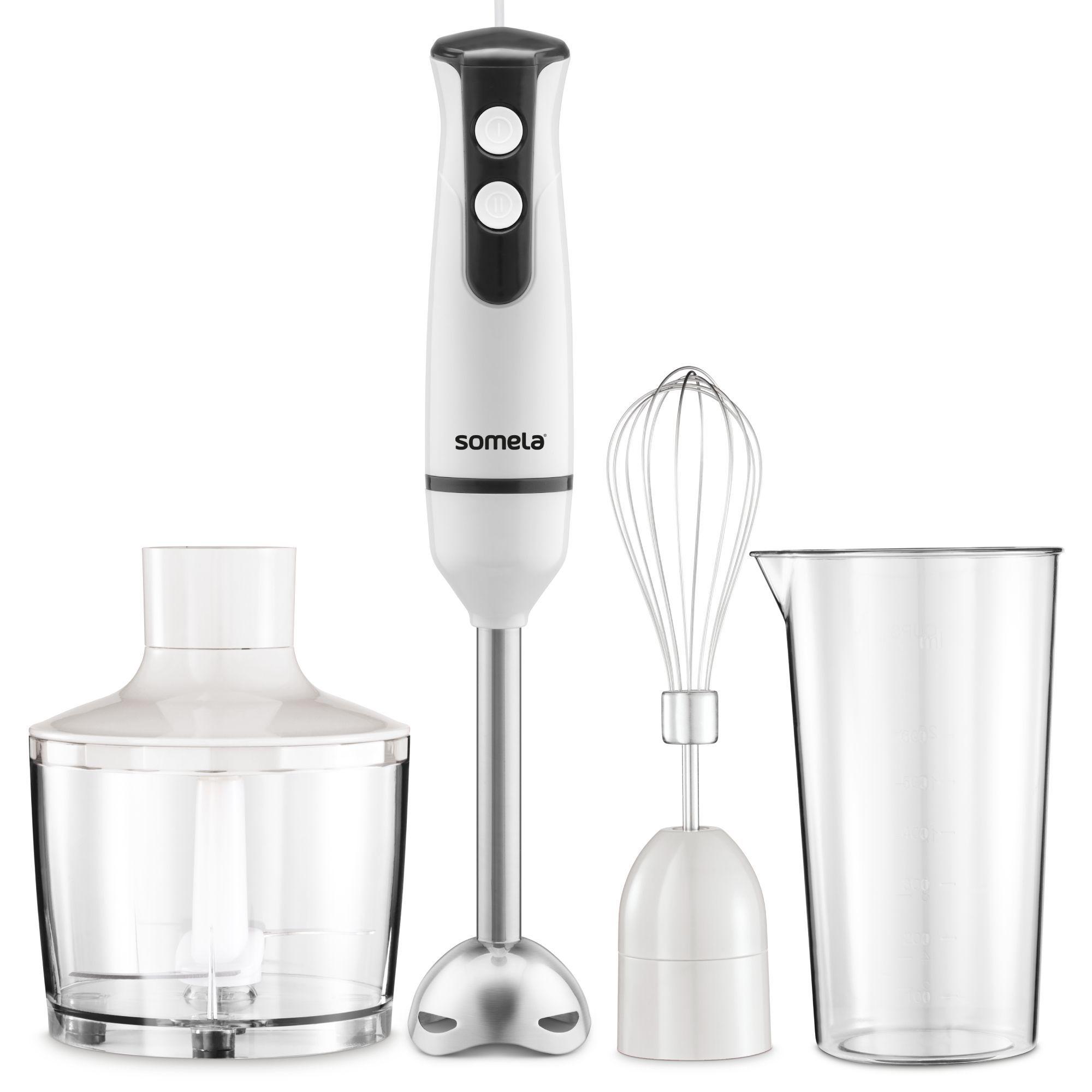 Minipimer Somela HB2500 BerryMix Plus Blanco-0