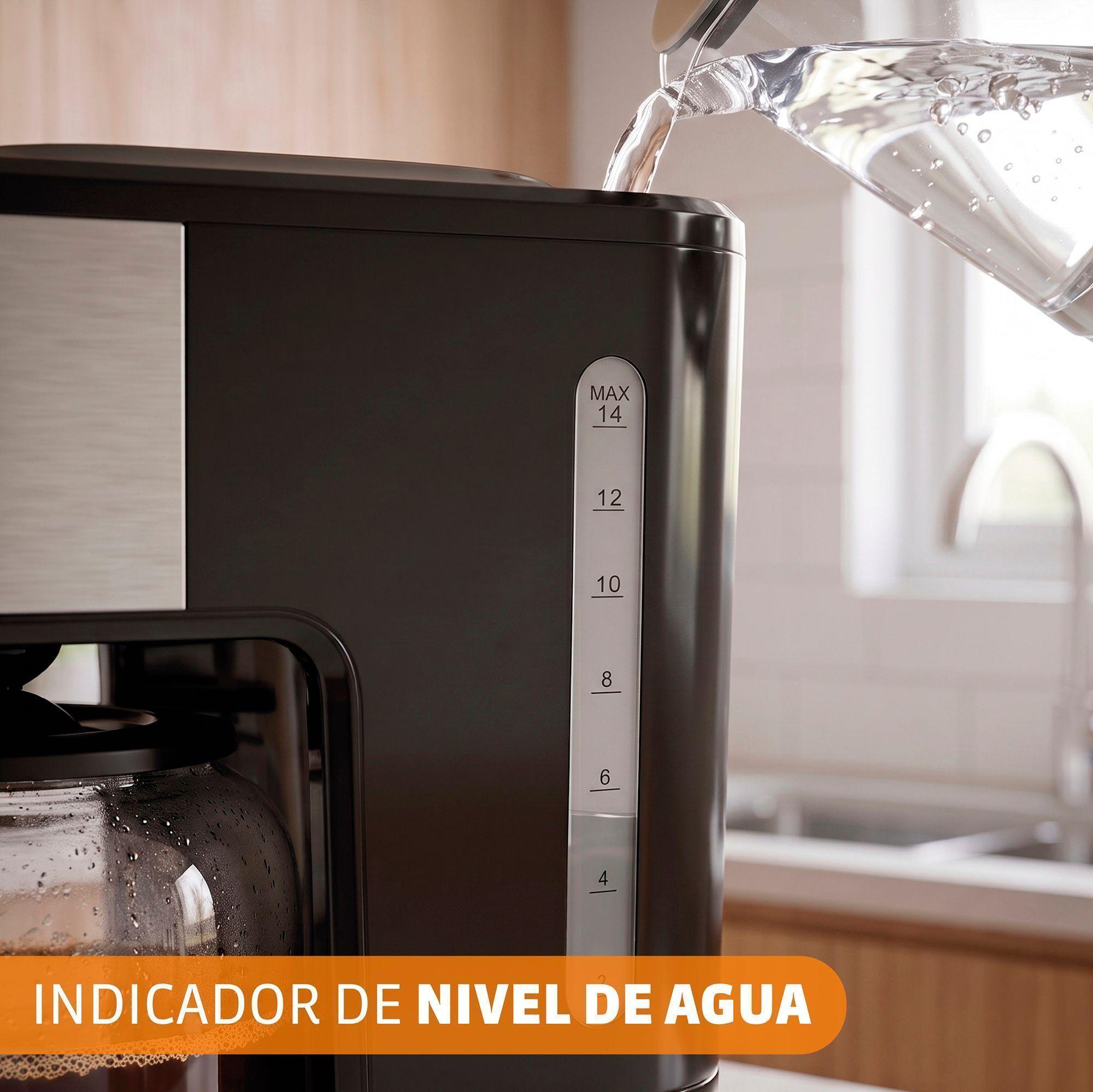 Cafetera de Goteo Somela SCM25XL Negro 14 Tazas 900 W-2