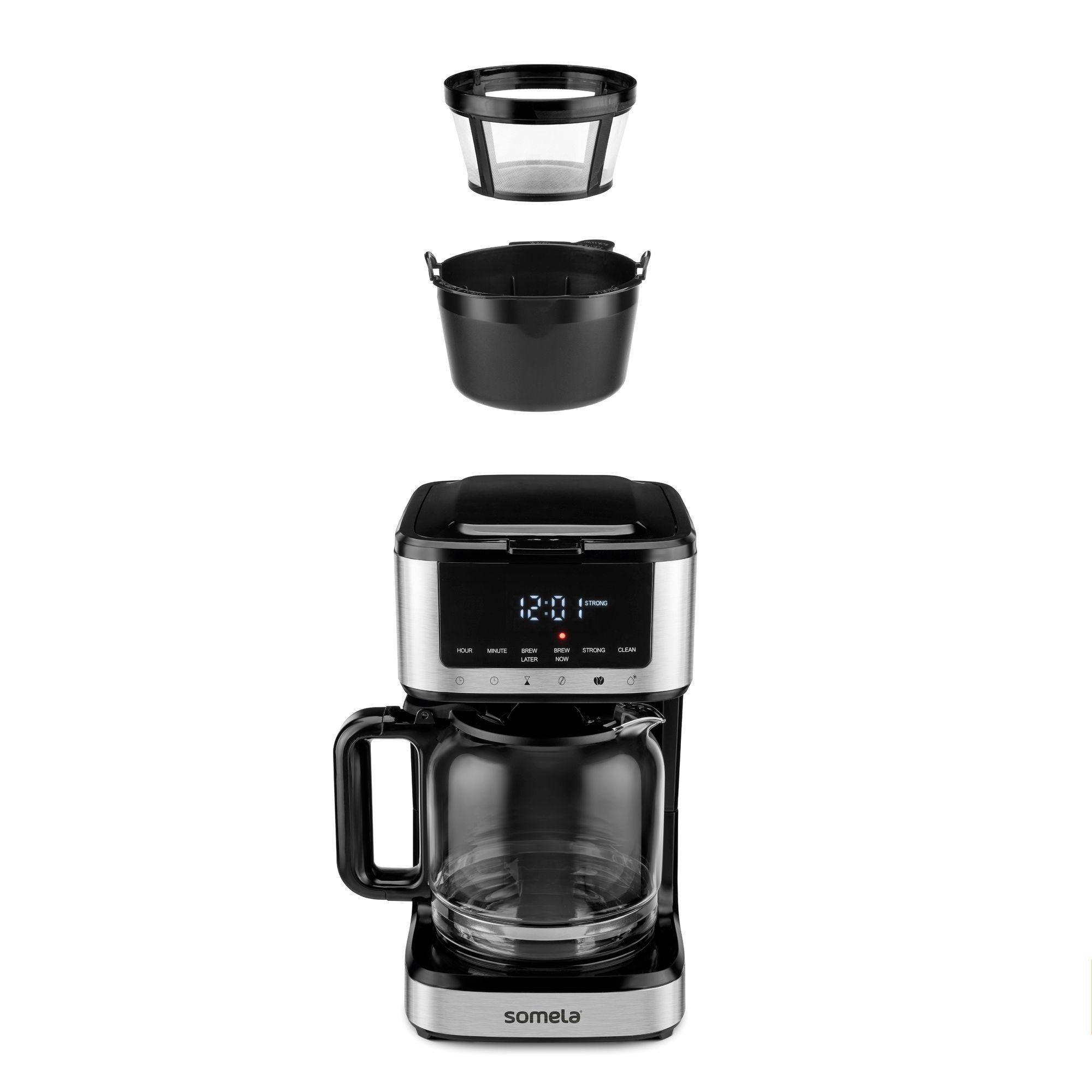 Cafetera de Goteo Somela SCM25XL Negro 14 Tazas 900 W-5