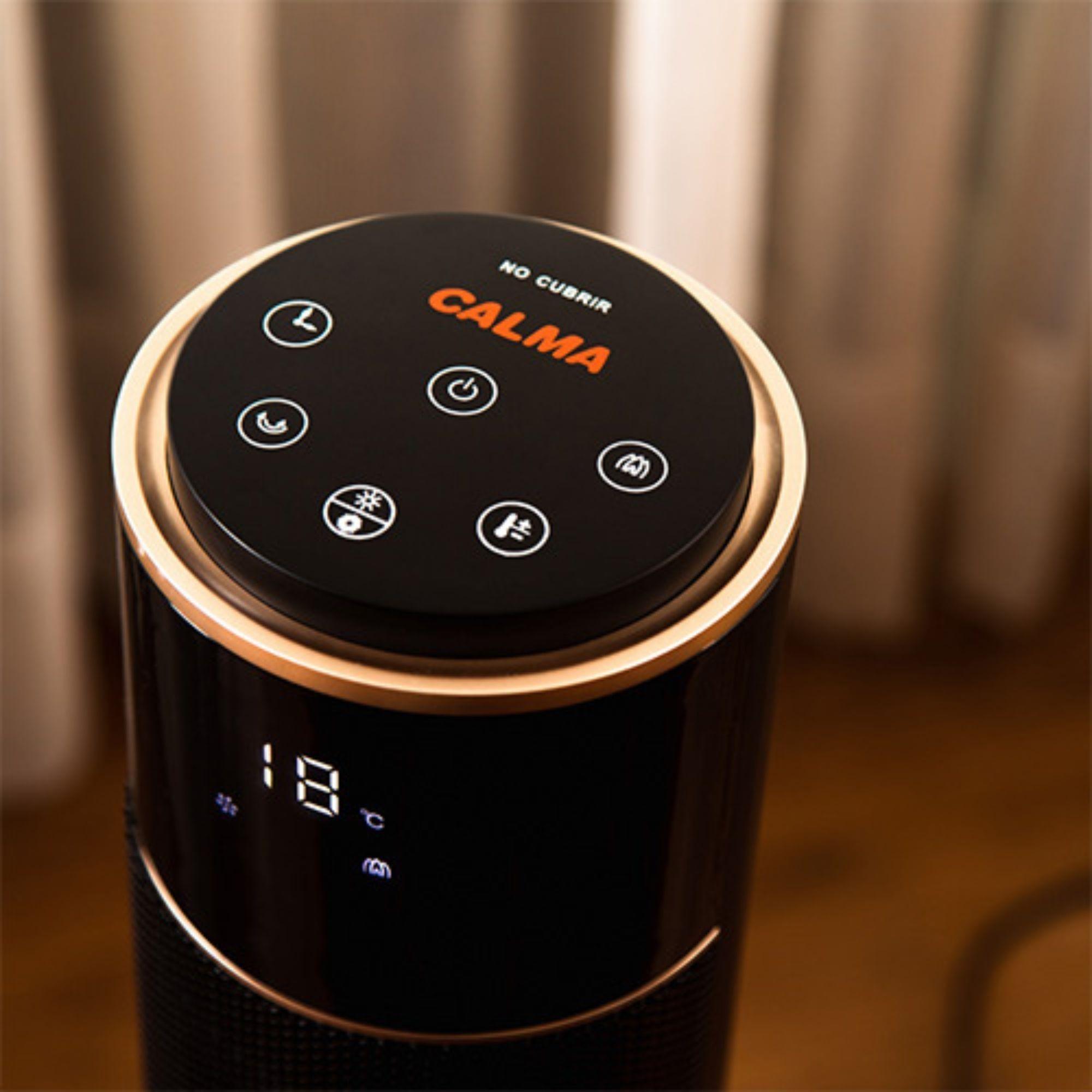 Estufa Eléctrica Calma Torre PTC Flame PTC4000 - 2000 W-6