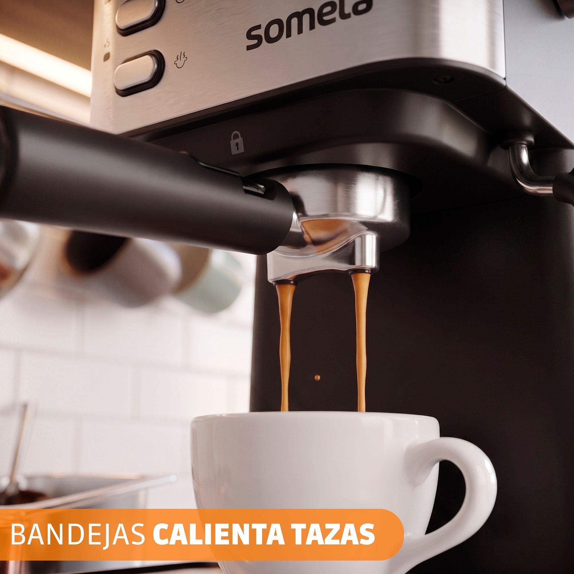 Cafetera Expresso Somela Capresso Caps Gris 1 5 Lts 1050 W-3