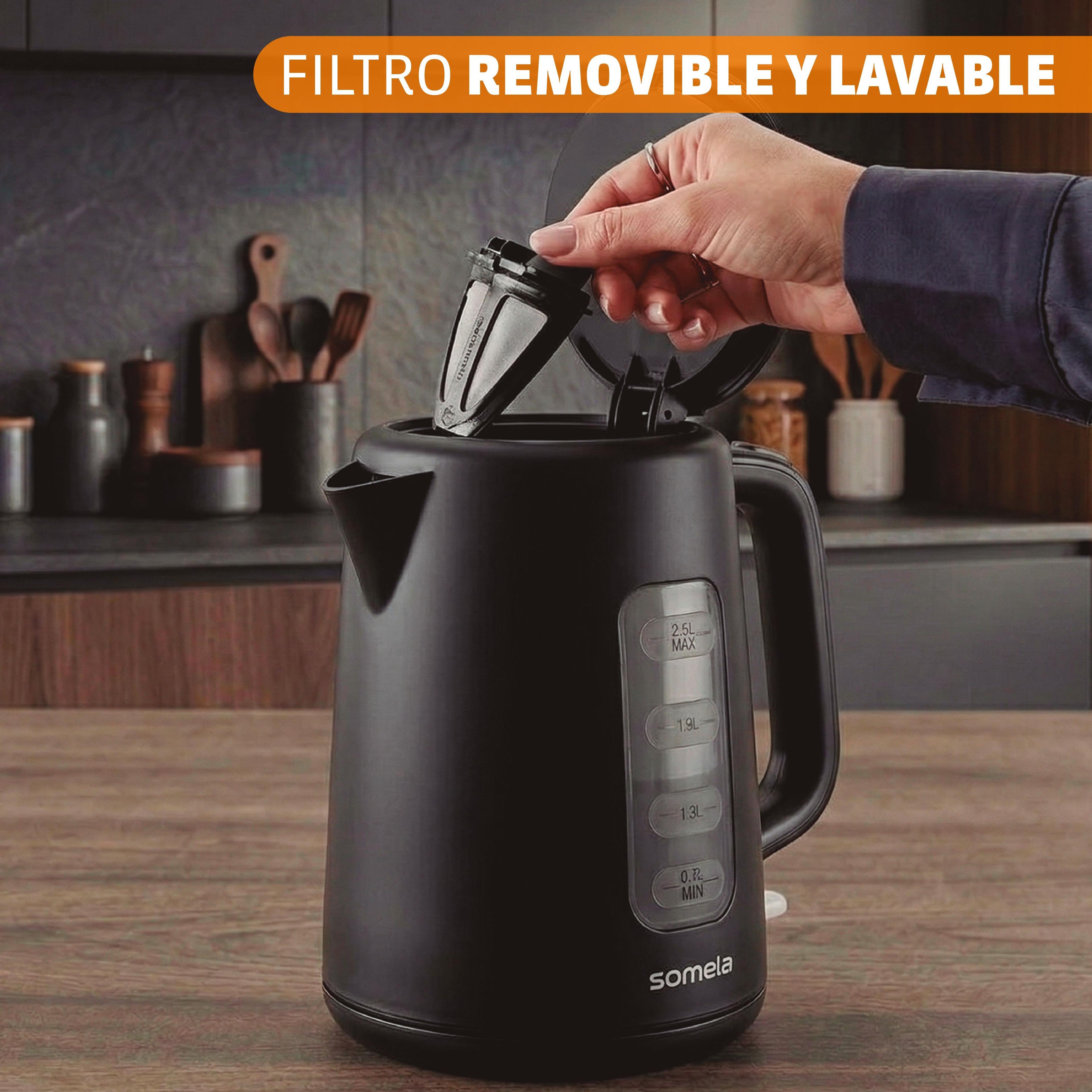 Hervidor Somela HE500 Negro 2.5 Lts-4