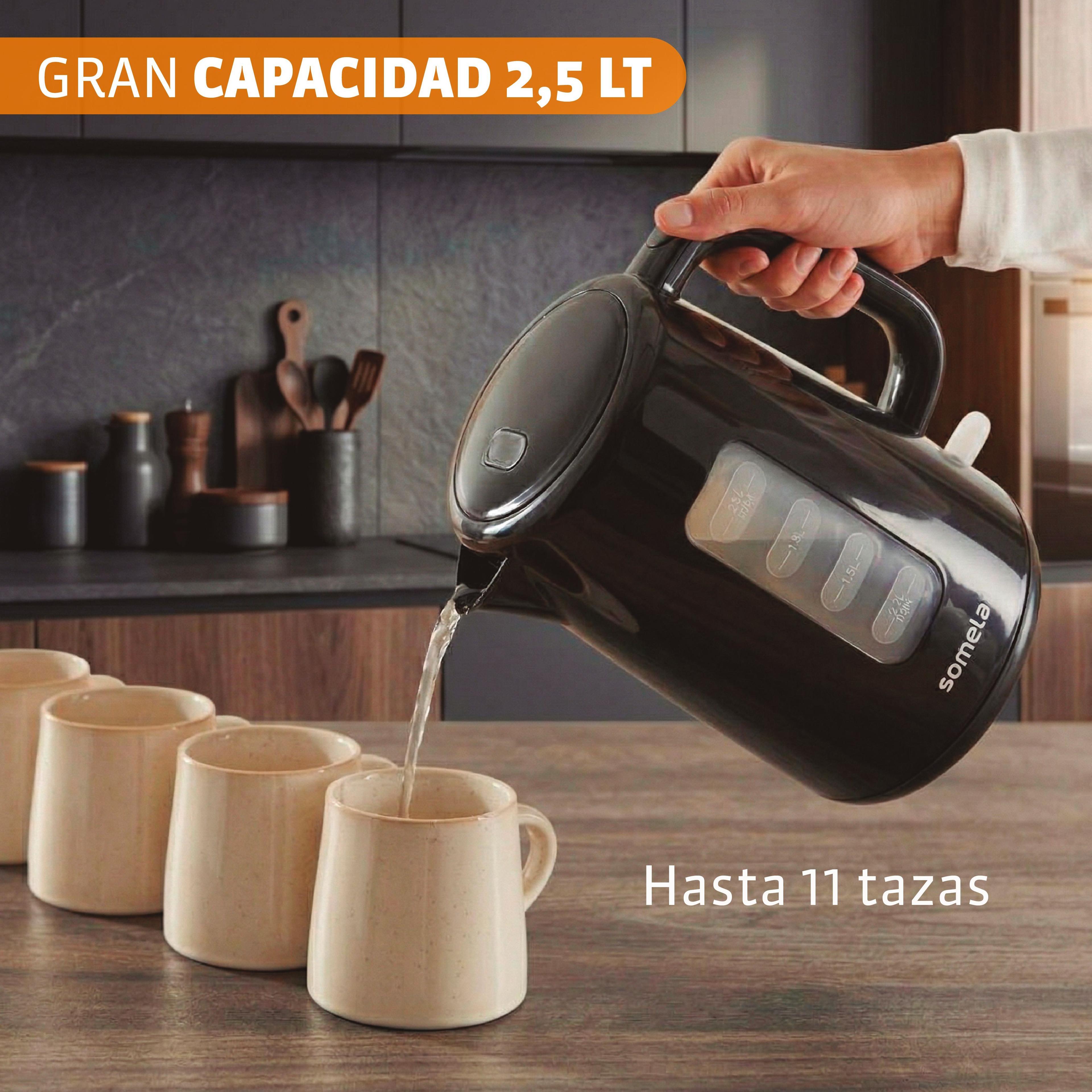 Hervidor Somela HE500 Negro 2.5 Lts-5