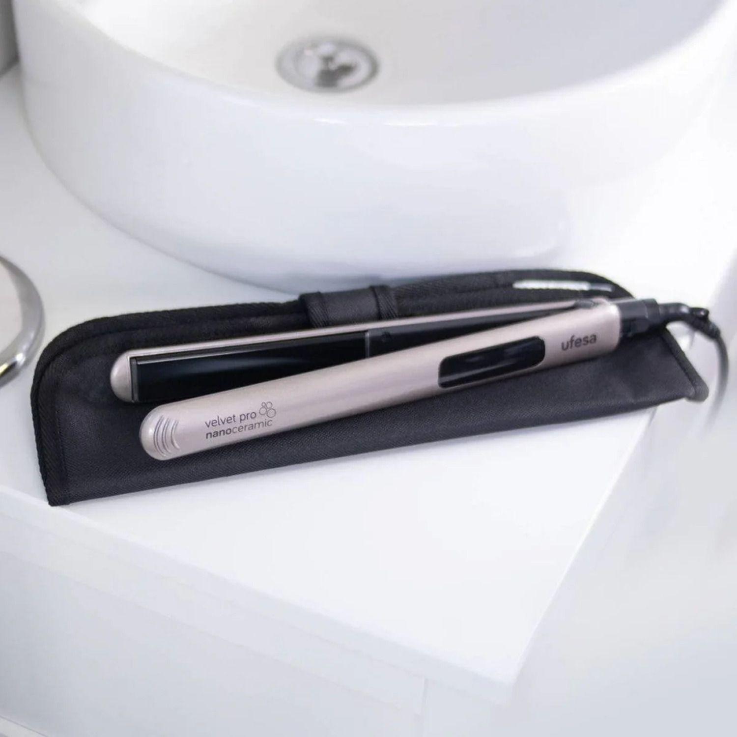 Plancha de Pelo de Nano Ceramica Ufesa PP5500 Velvet Pro-4