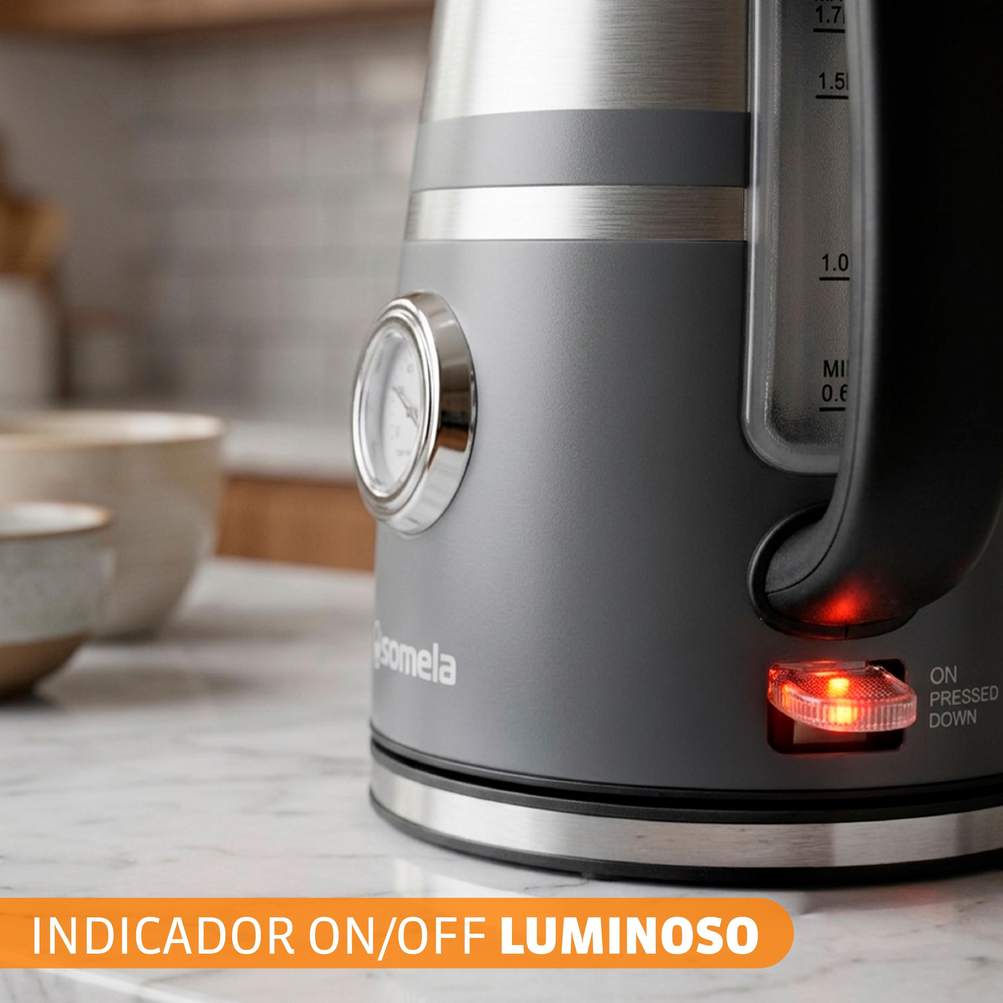 Hervidor Somela HE1600 Precision Negro 1.7 Lts-4