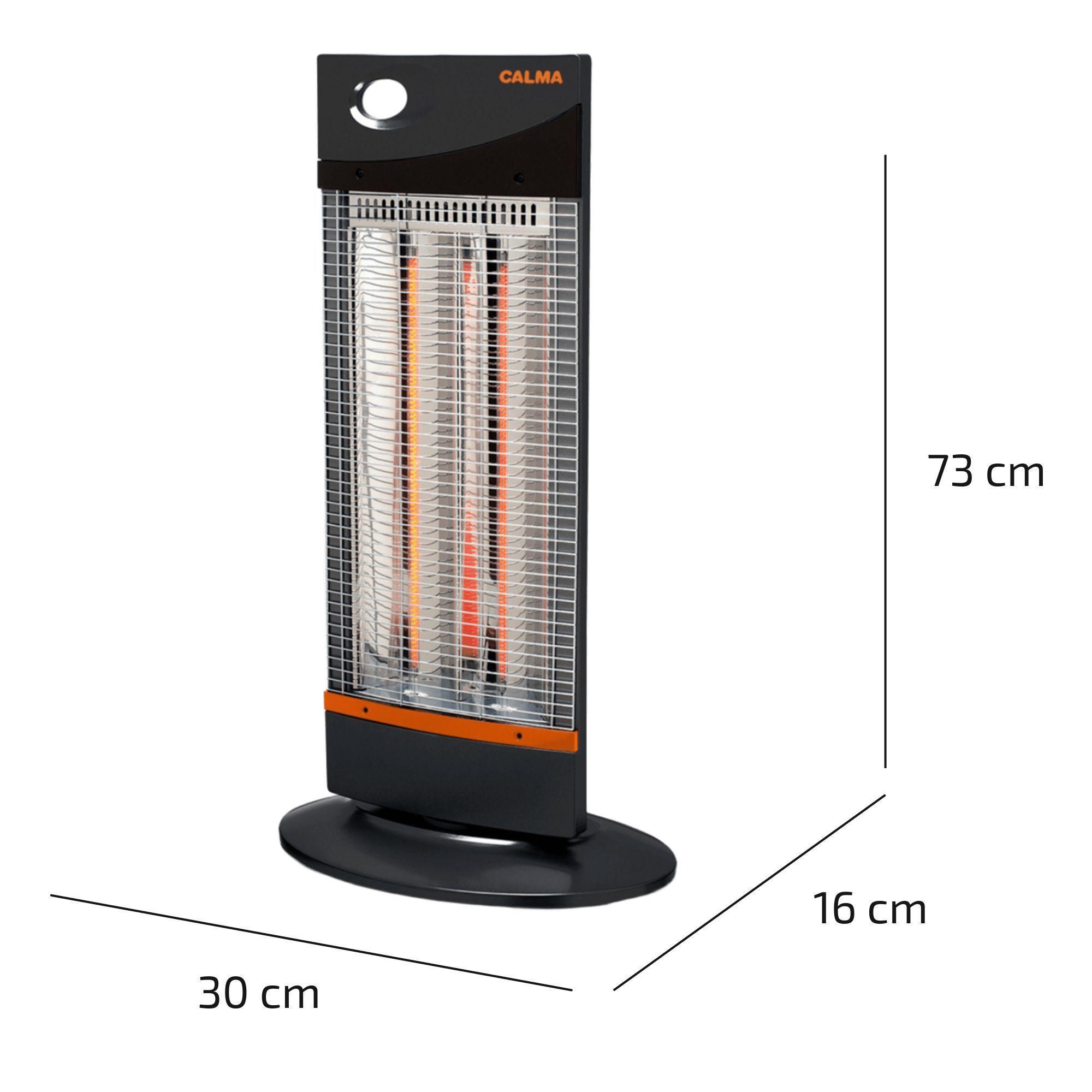 Estufa Eléctrica Calma ECO Carbón EC1000 - 500/1000 W-6