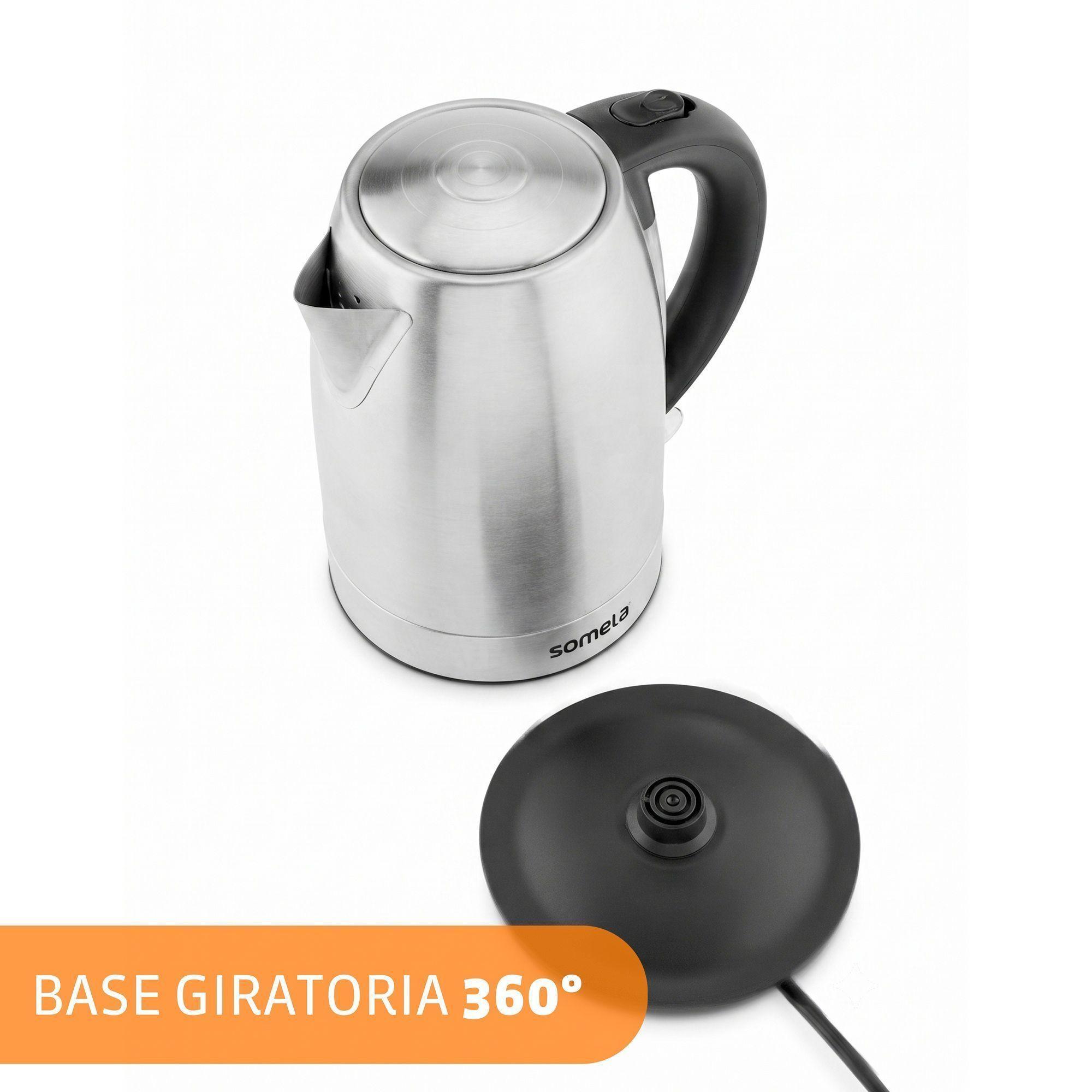 Hervidor Somela HE1725 InoxBoil Gris 1 7 Lts 2200 W-4