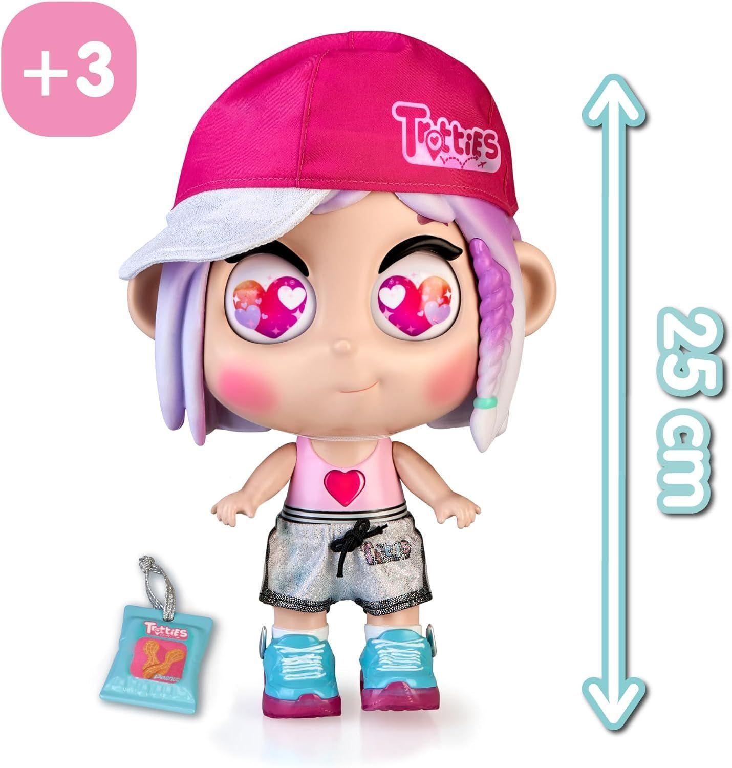TROTTIES MUÑECA EMOJI OJOS MODELO EMMA LUCES MAGICAS 3775947-3
