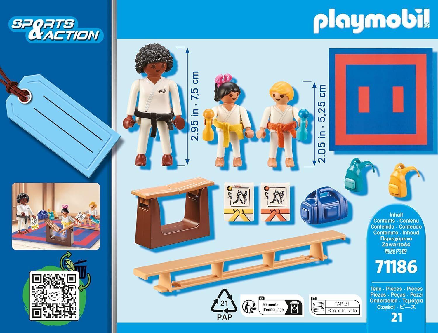 PLAYMOBIL SET DE REGALO DE CLASE DE KÁRATE PM71186-2