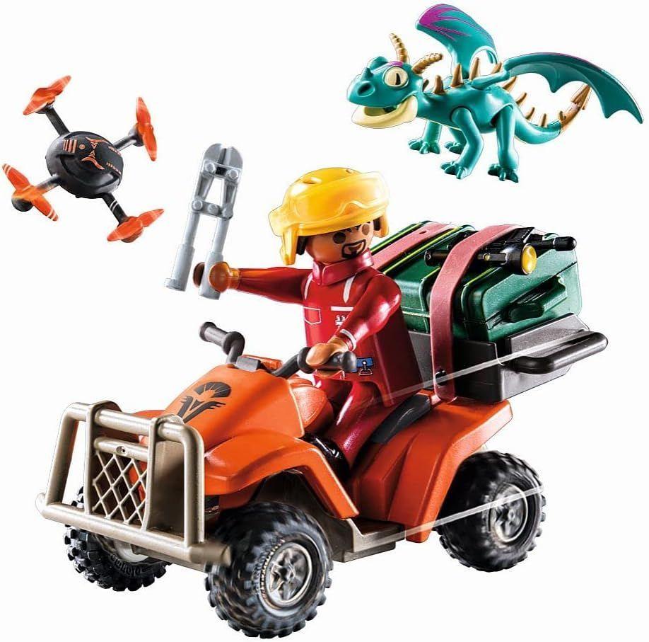 PLAYMOBIL DRAGONES: LOS NUEVE REINOS - ICARIS QUAD PM71085-2