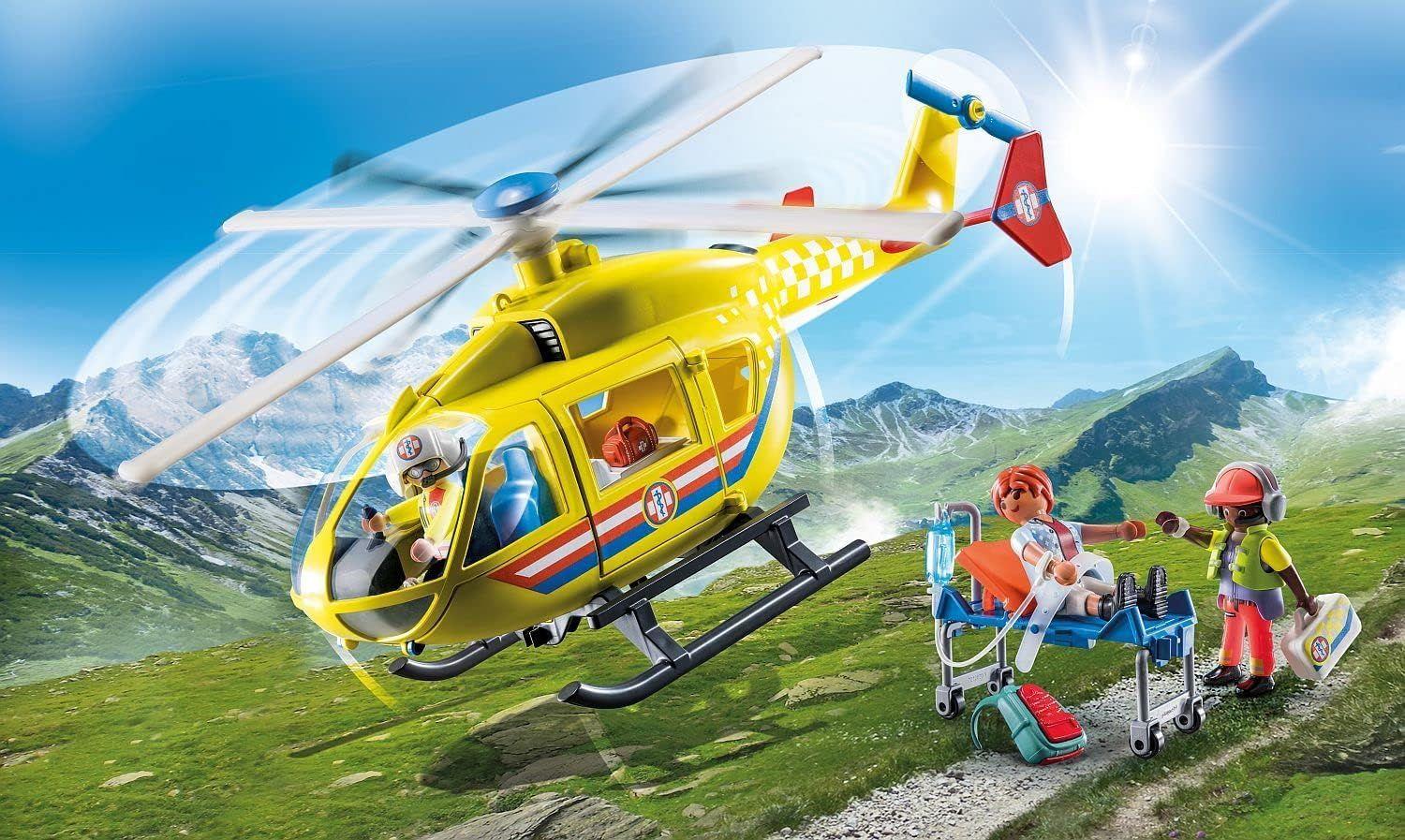 PLAYMOBIL HELICÓPTERO MÉDICO PM71203-1