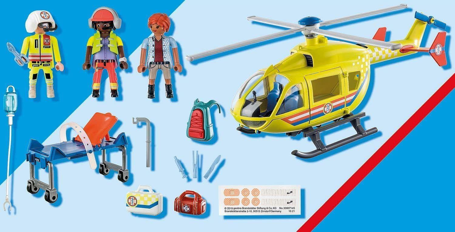 PLAYMOBIL HELICÓPTERO MÉDICO PM71203-4