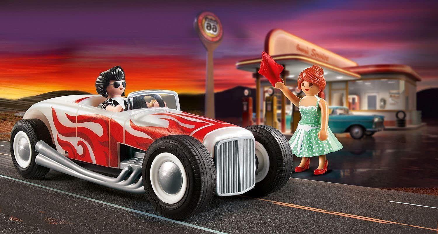 PLAYMOBIL PAQUETE DE INICIO HOT ROD PM71078-1