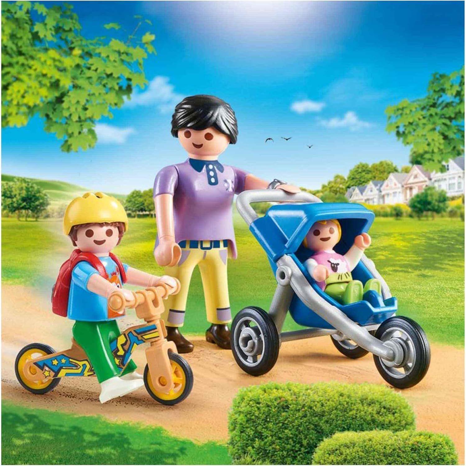 PLAYMOBIL MADRE CON HIJOS PM70284-1