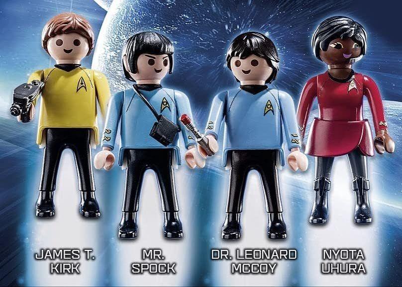 PLAYMOBIL JUEGO DE COLECCIONISTA DE STAR TREK PM71155-2