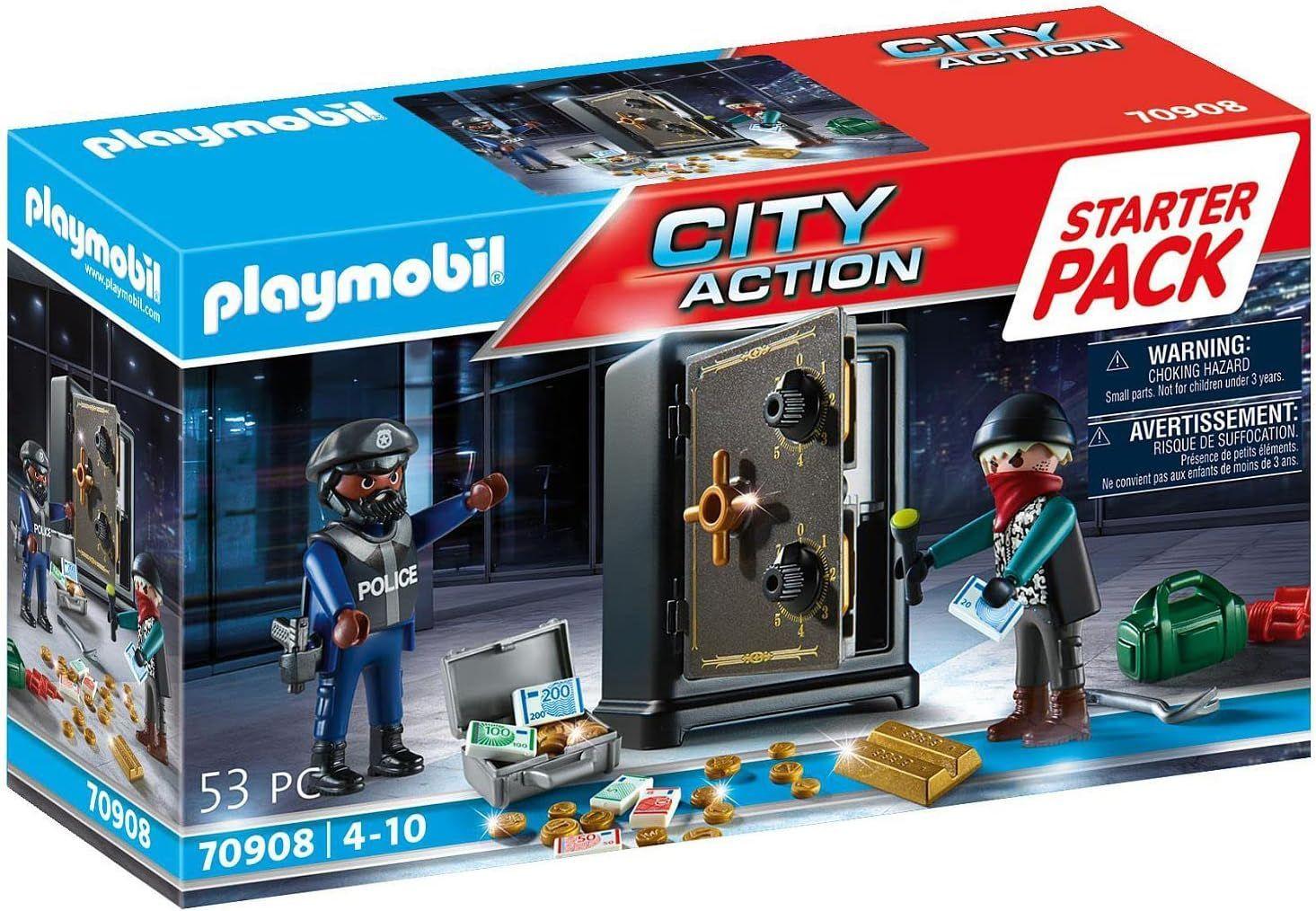 PLAYMOBIL STARTER PACK BANK ROBBERY PM70908-0