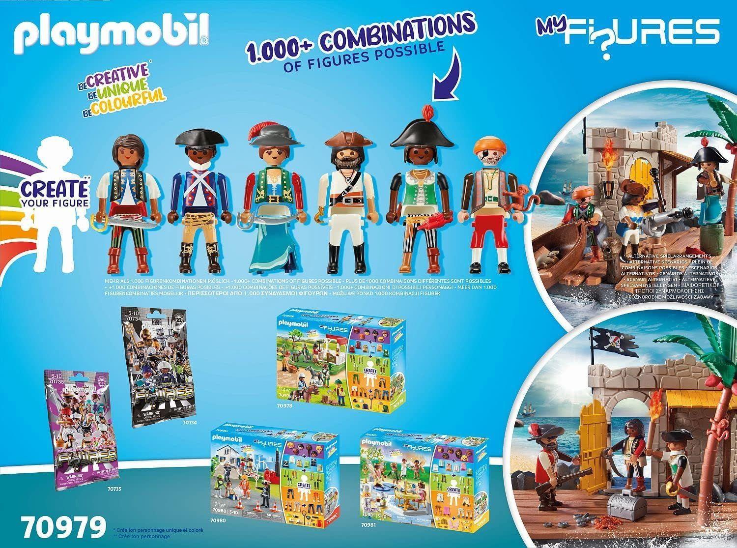 PLAYMOBIL MIS FIGURAS: LA ISLA DE LOS PIRATAS PM70979-4