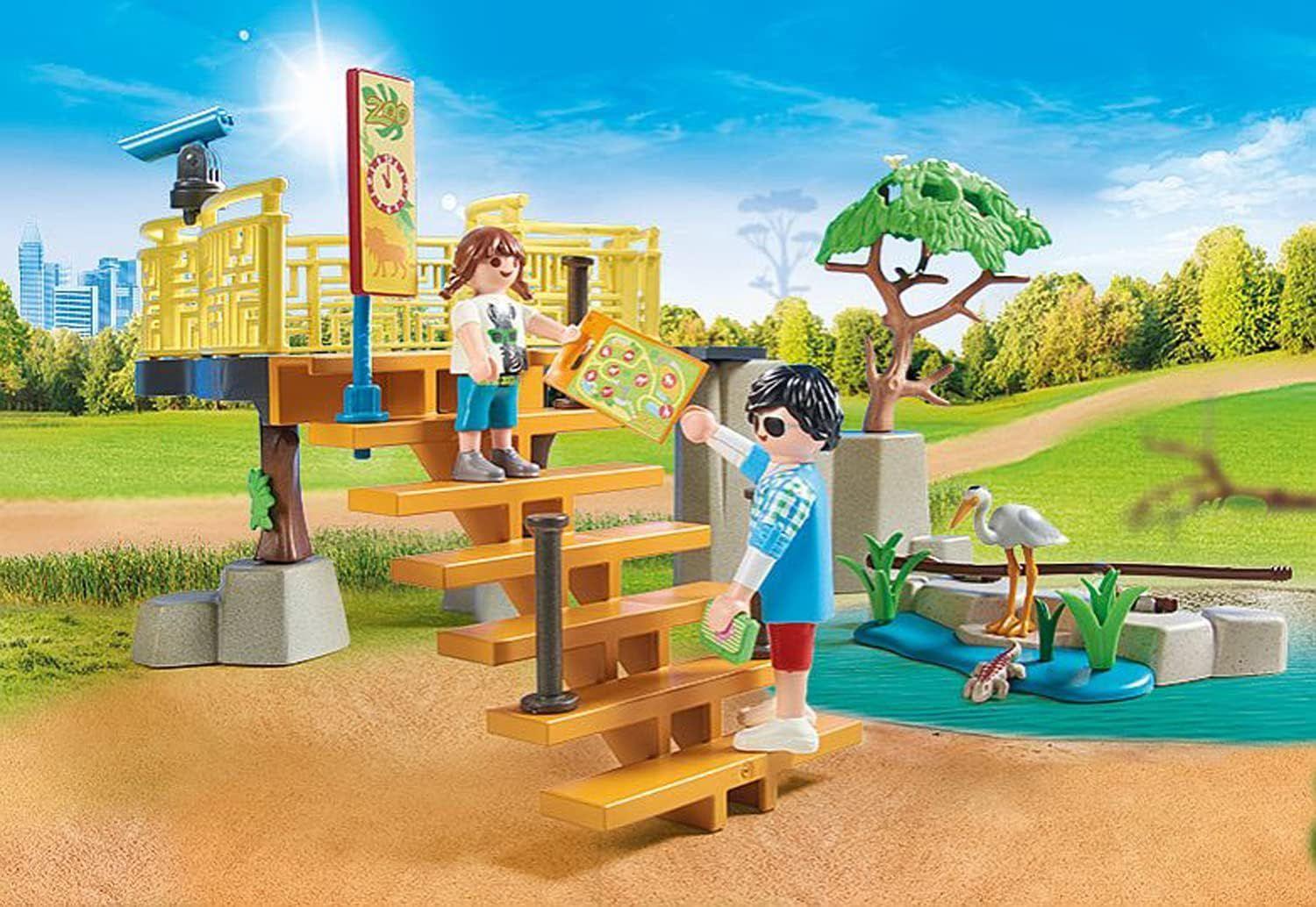 PLAYMOBIL RECINTO PARA LEONES AL AIRE LIBRE PM71192-3