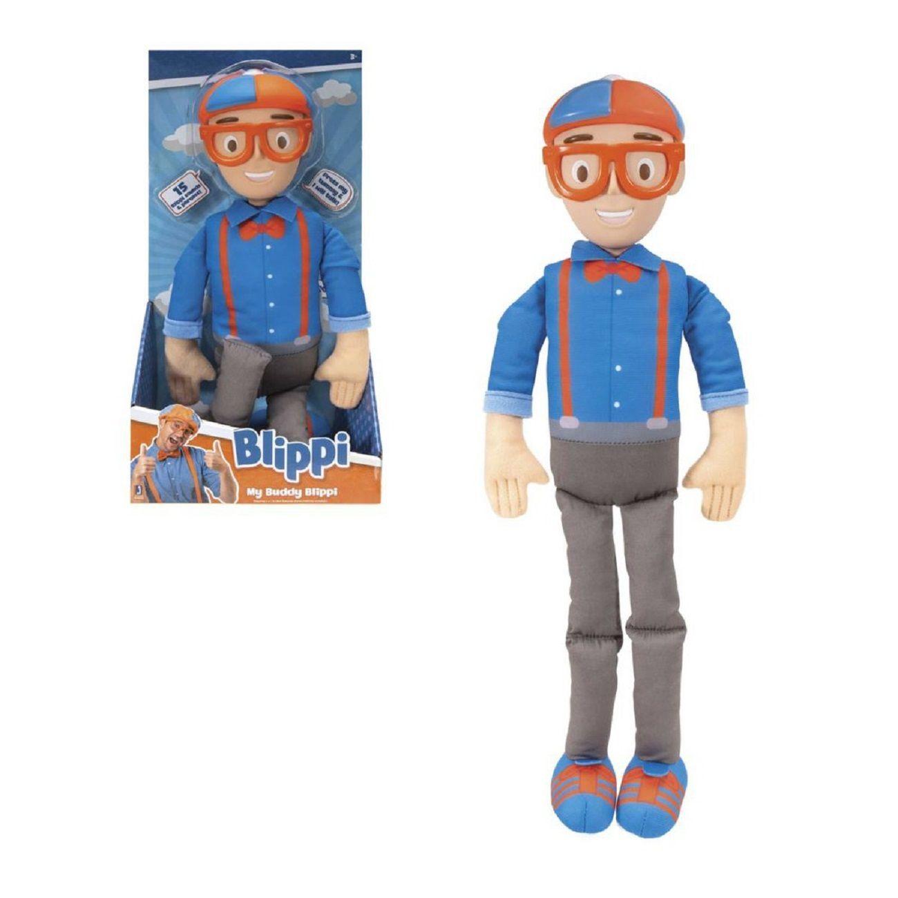 Peluche Blippi Interactivo 15 Frases En Español / Original-1