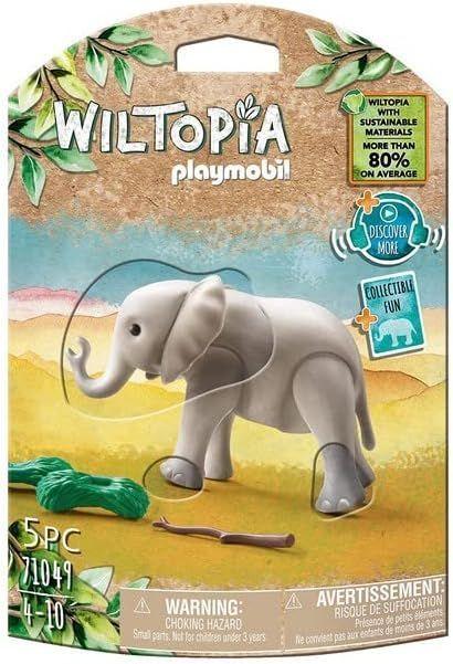 PLAYMOBIL WILTOPIA-ELEFANTE JOVEN PM71049-0