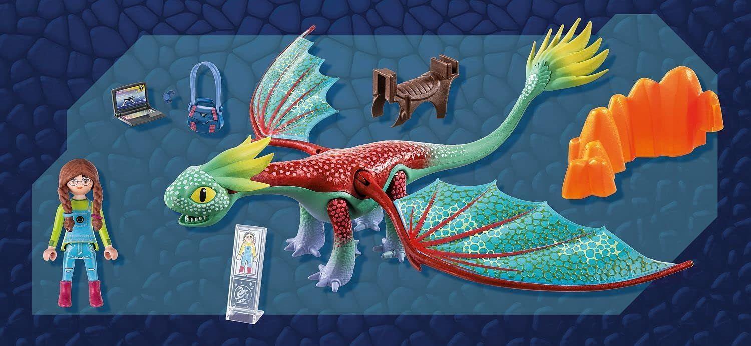 PLAYMOBIL DRAGONES: LOS NUEVE REINOS - PLUMAS Y AL PM71083-3