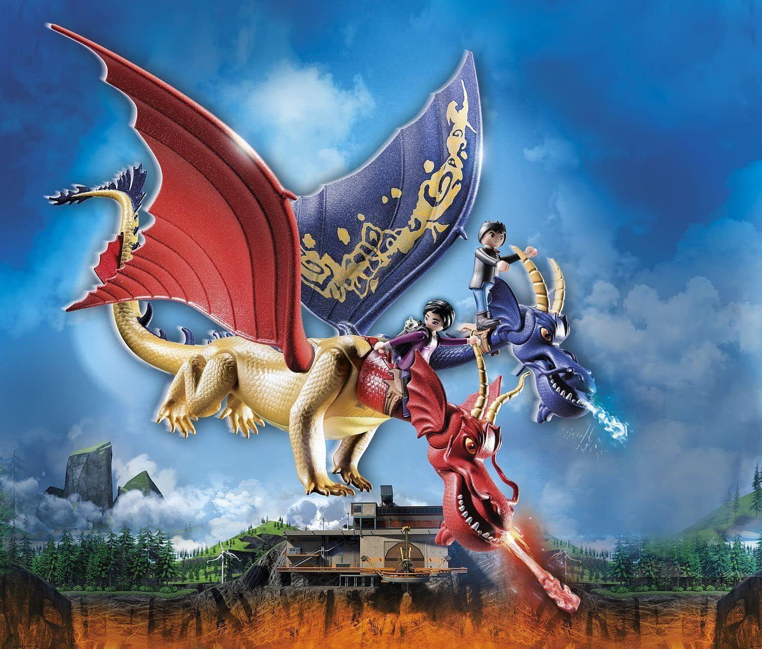 PLAYMOBIL DRAGONES: LOS NUEVE REINOS - WU Y WEI CON PM71080-2