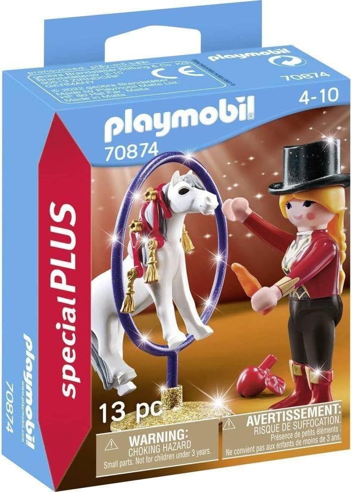 PLAYMOBIL ENTRENADOR DE CABALLOS PM70874-0