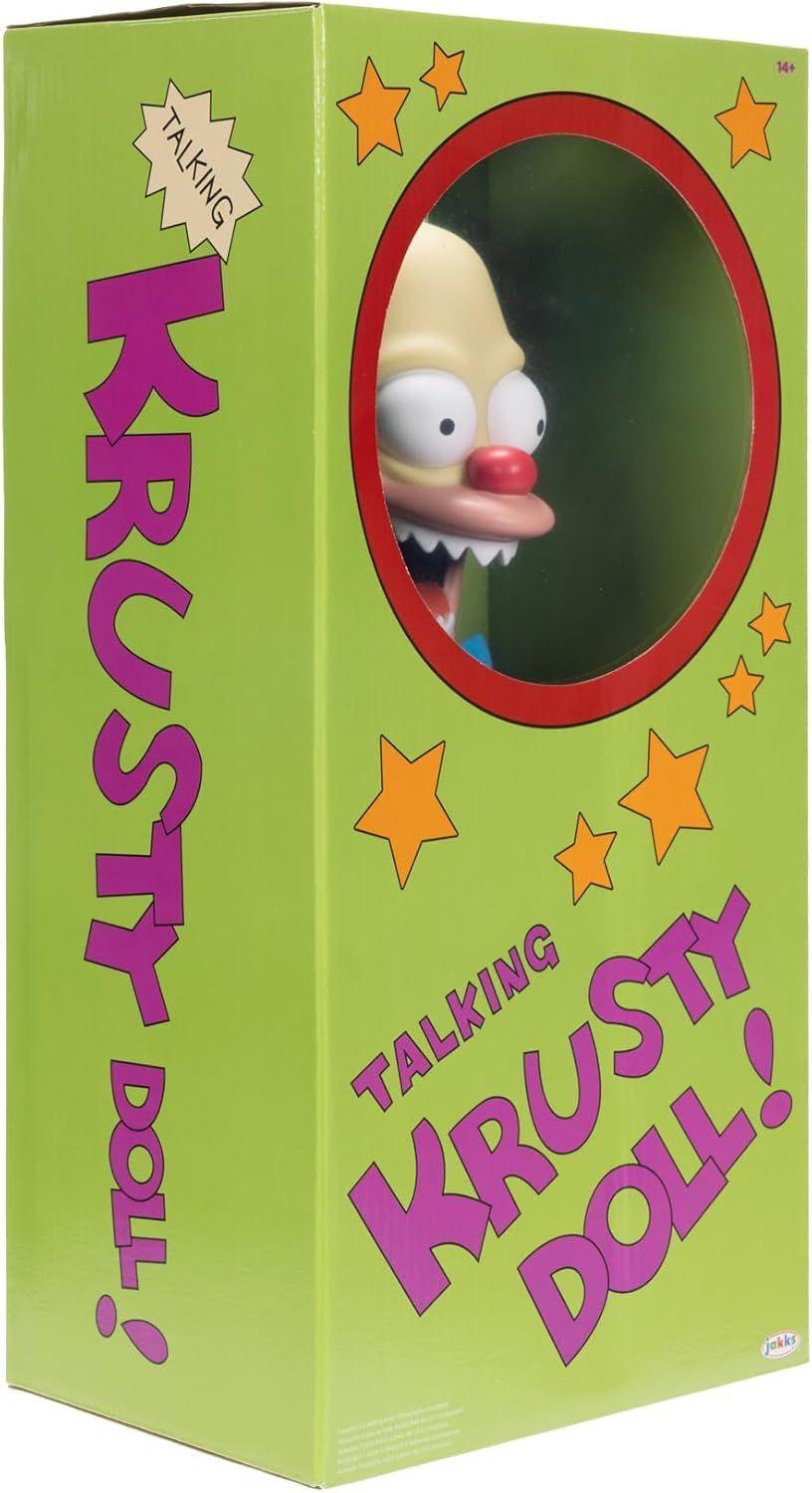 The Simpsons Peluche Krusty Con Frases Idioma Ingles-1