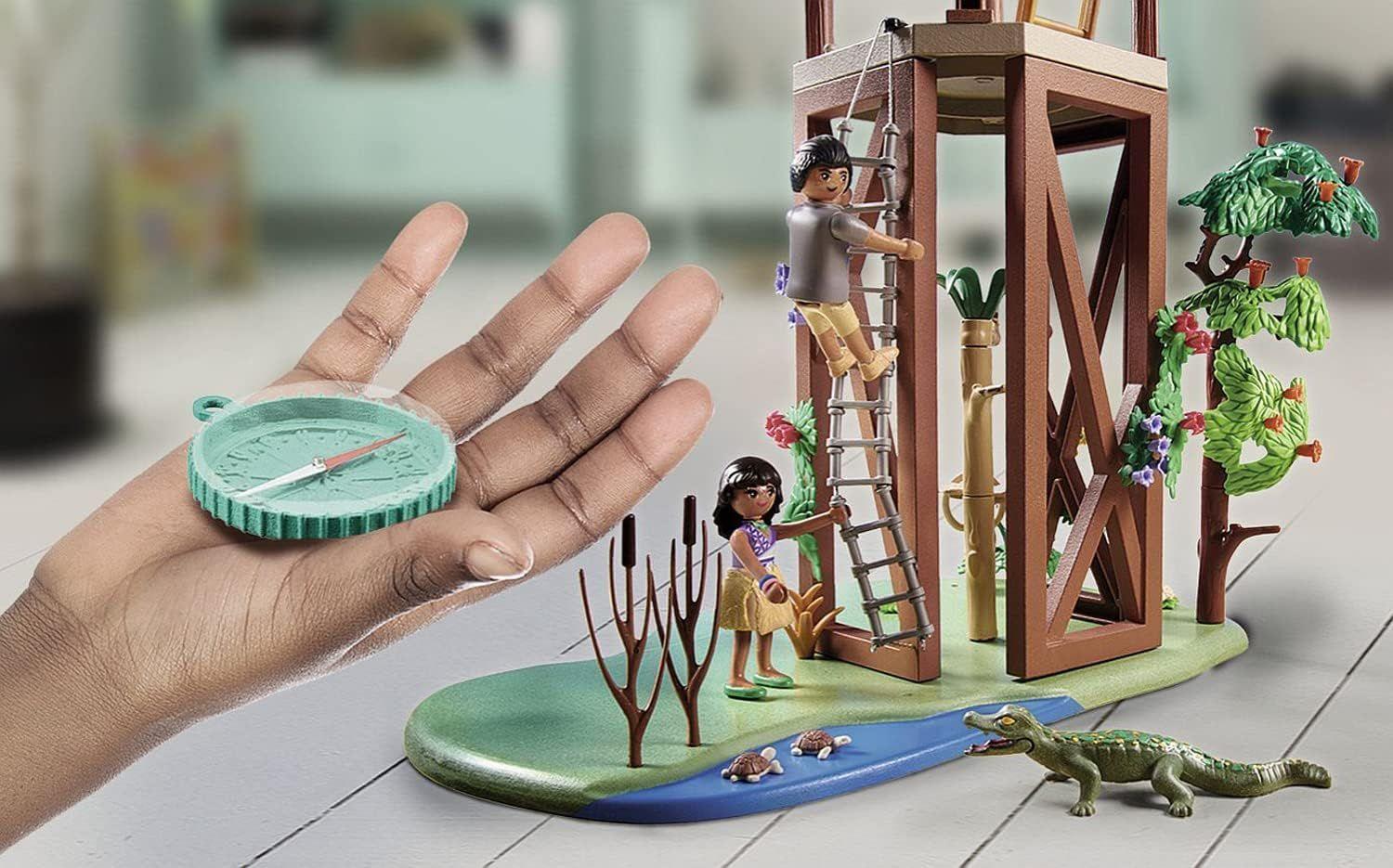 PLAYMOBIL WILTOPIA - TORRE DE INVESTIGACIÓN CON BRÚJULA PM71008-3