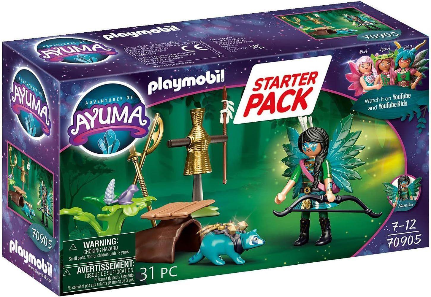 PLAYMOBIL STARTER PACK KNIGHT FAIRY WITH RACCOON PM70905-0