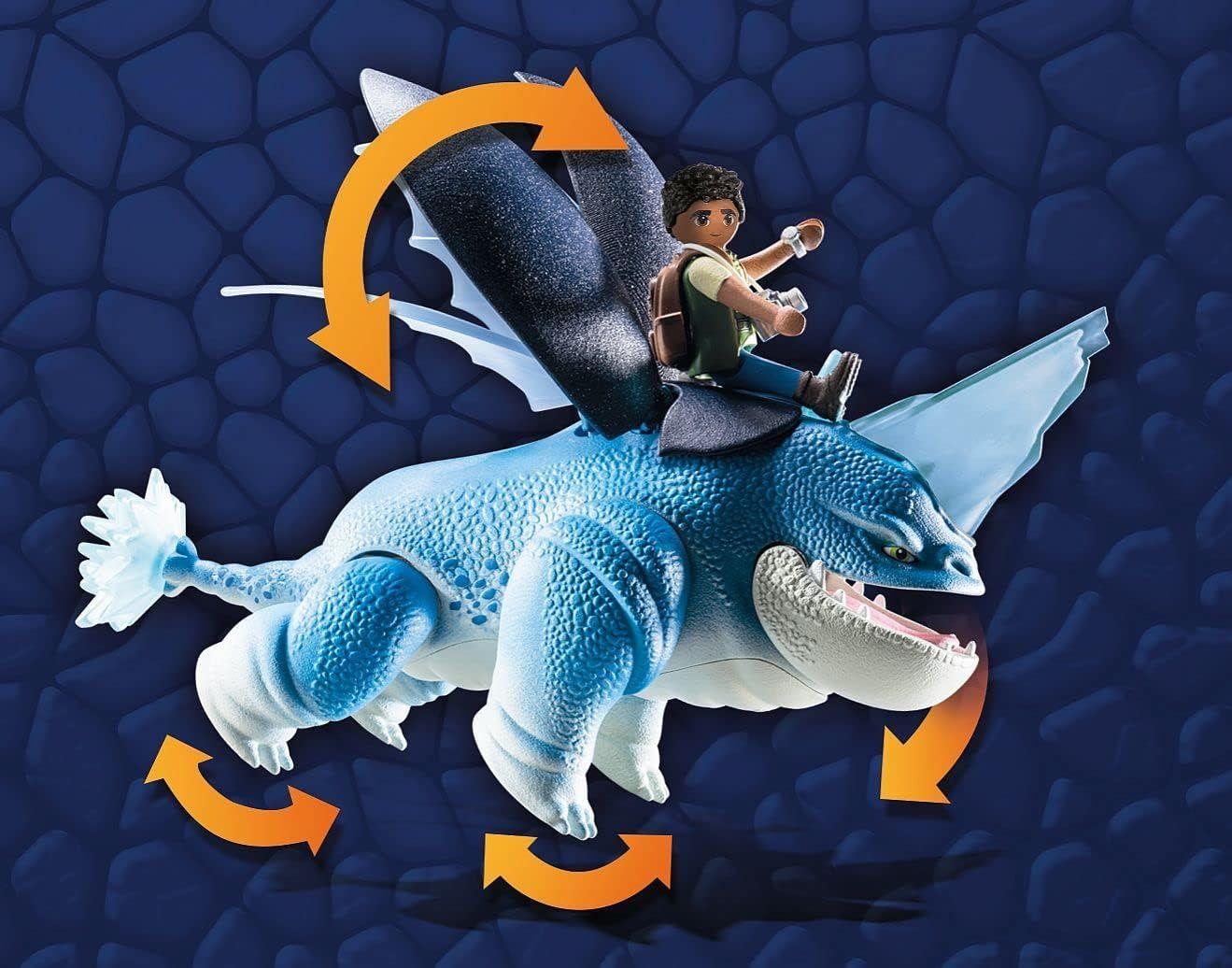 PLAYMOBIL DRAGONES: LOS NUEVE REINOS - PLOWHORN PM71082-2