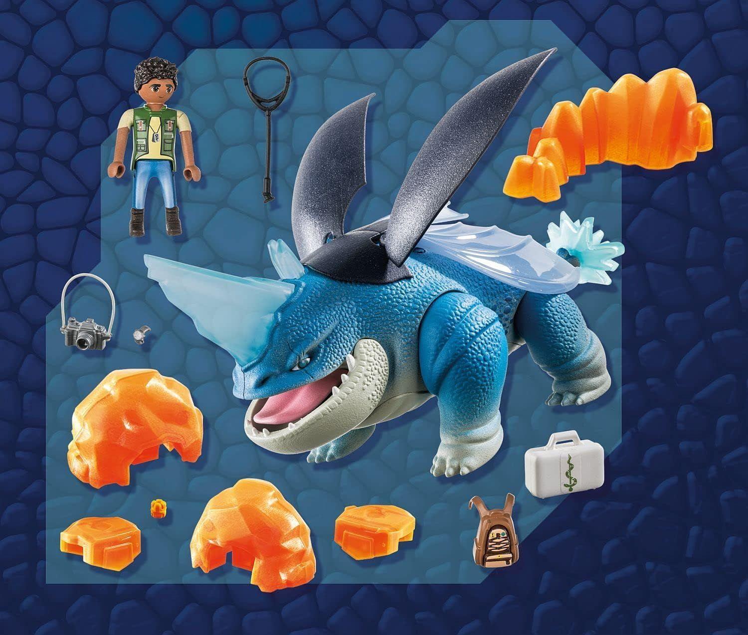 PLAYMOBIL DRAGONES: LOS NUEVE REINOS - PLOWHORN PM71082-4
