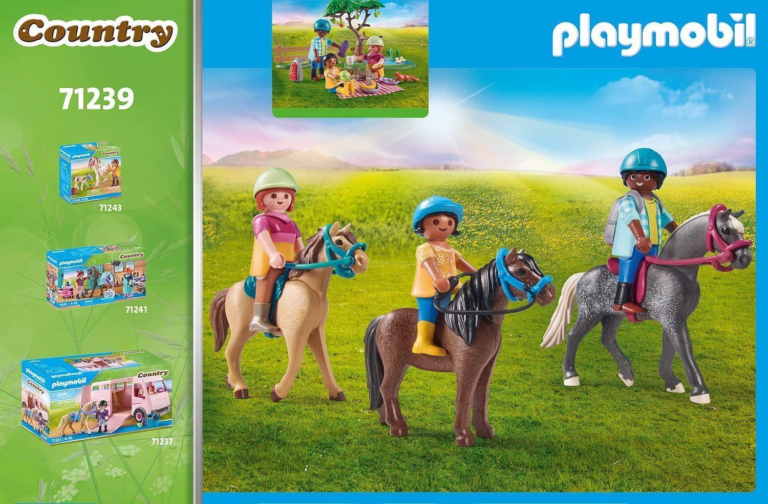 PLAYMOBIL AVENTURA DE PICNIC CON CABALLOS PM71239-3
