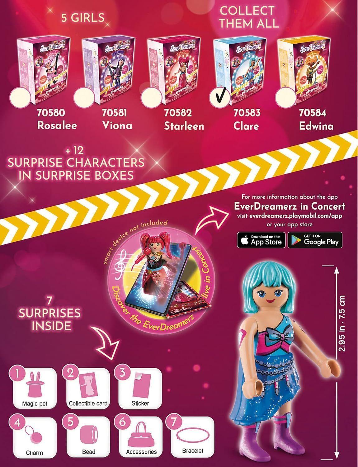 PLAYMOBIL CLARE - MUSIC WORLD PM70583-2
