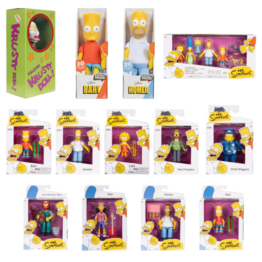 Figura De Los Simpsons Set De Figuras Originales-0